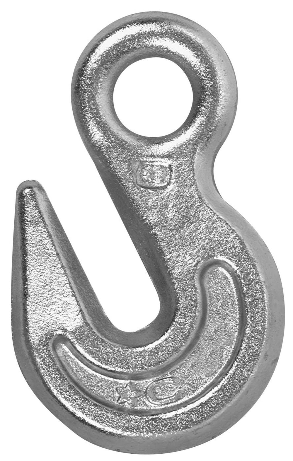 DAMAR DayMark T9001424 Grade 43 Forged Steel Eye Grab Hook Zinc Plated 1/4 Trade 2600 lbs WLL Pack of 10 #742361