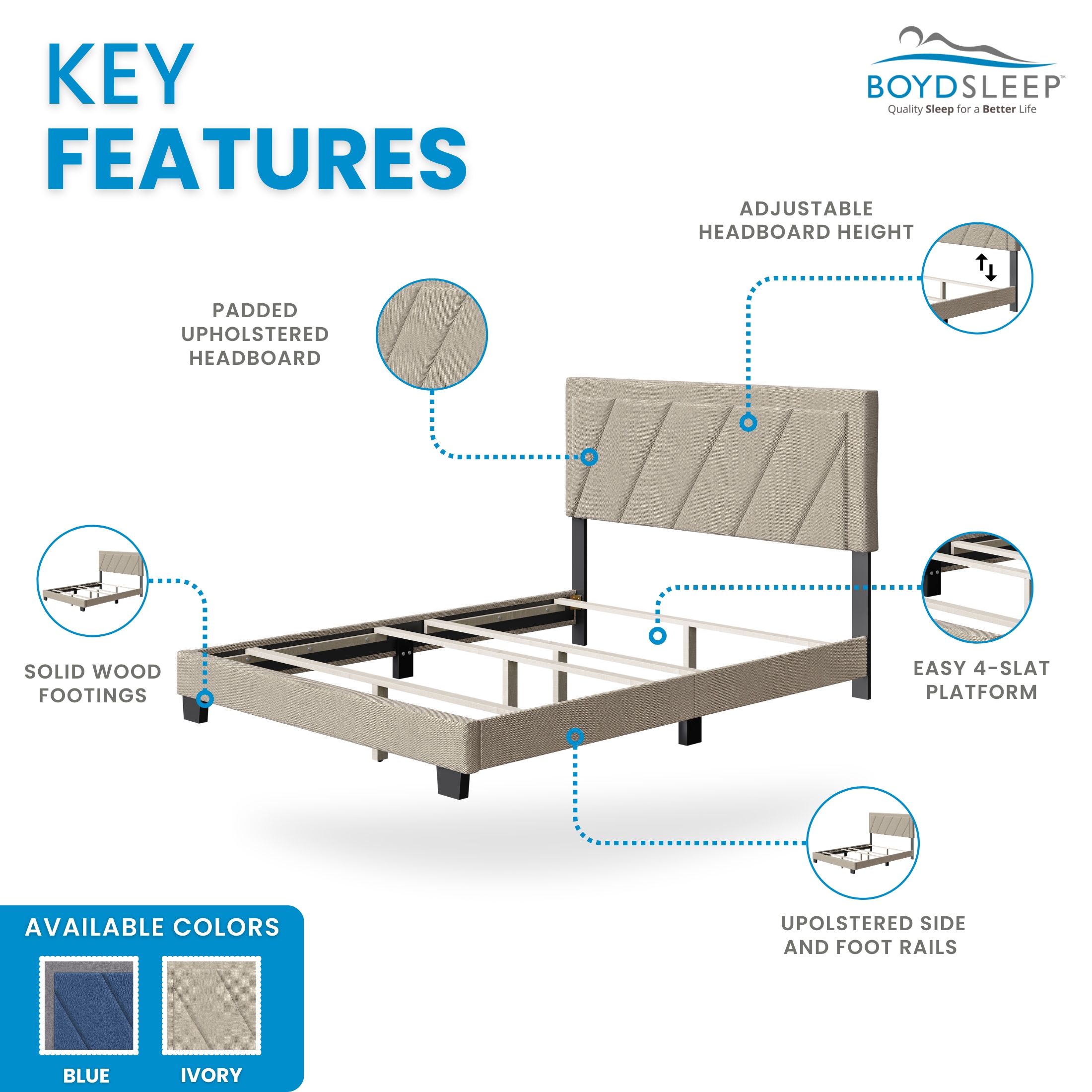 Boyd Sleep HC205705101 beds - View #6