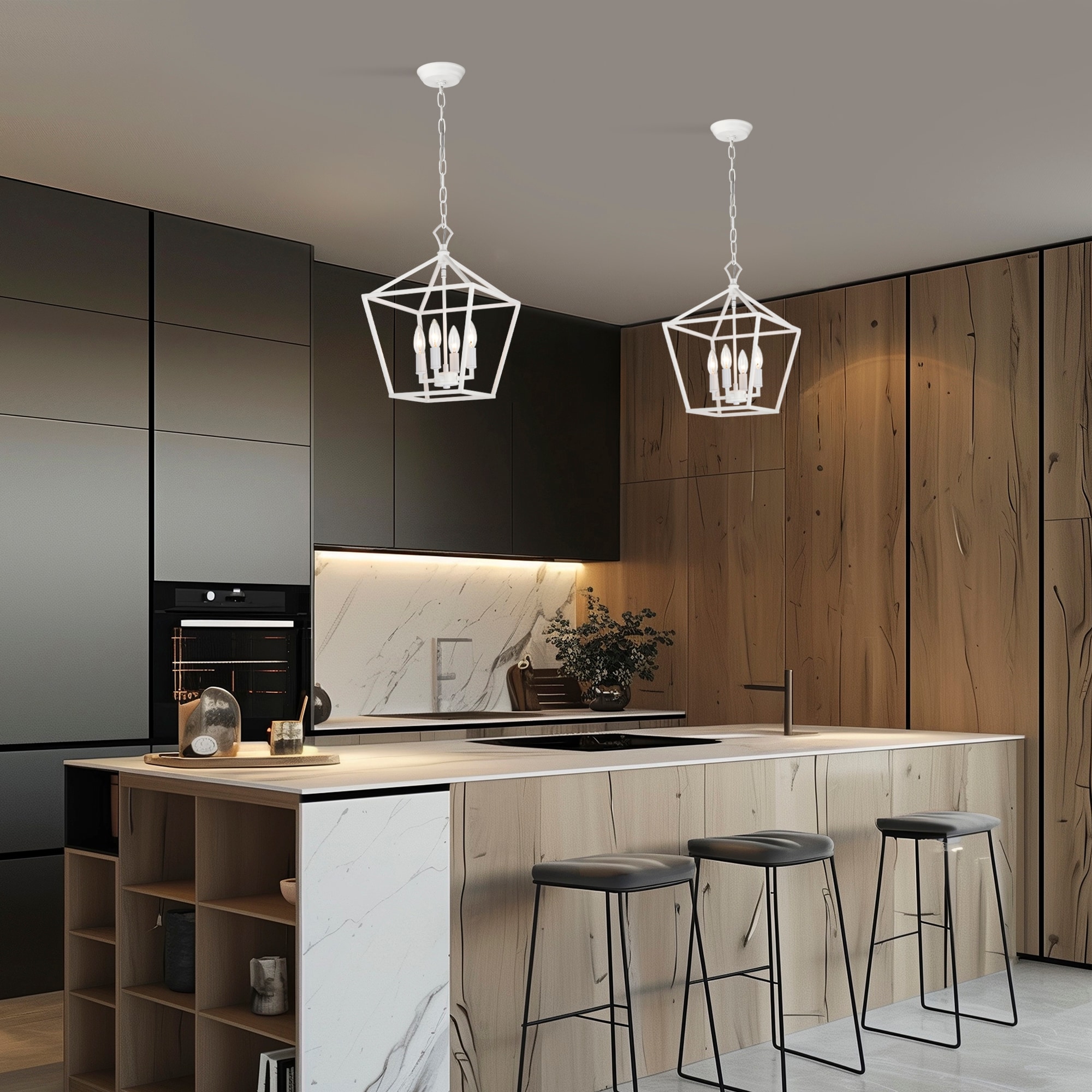 Edvivi EPL1356WH Pendant-Lights - View #3