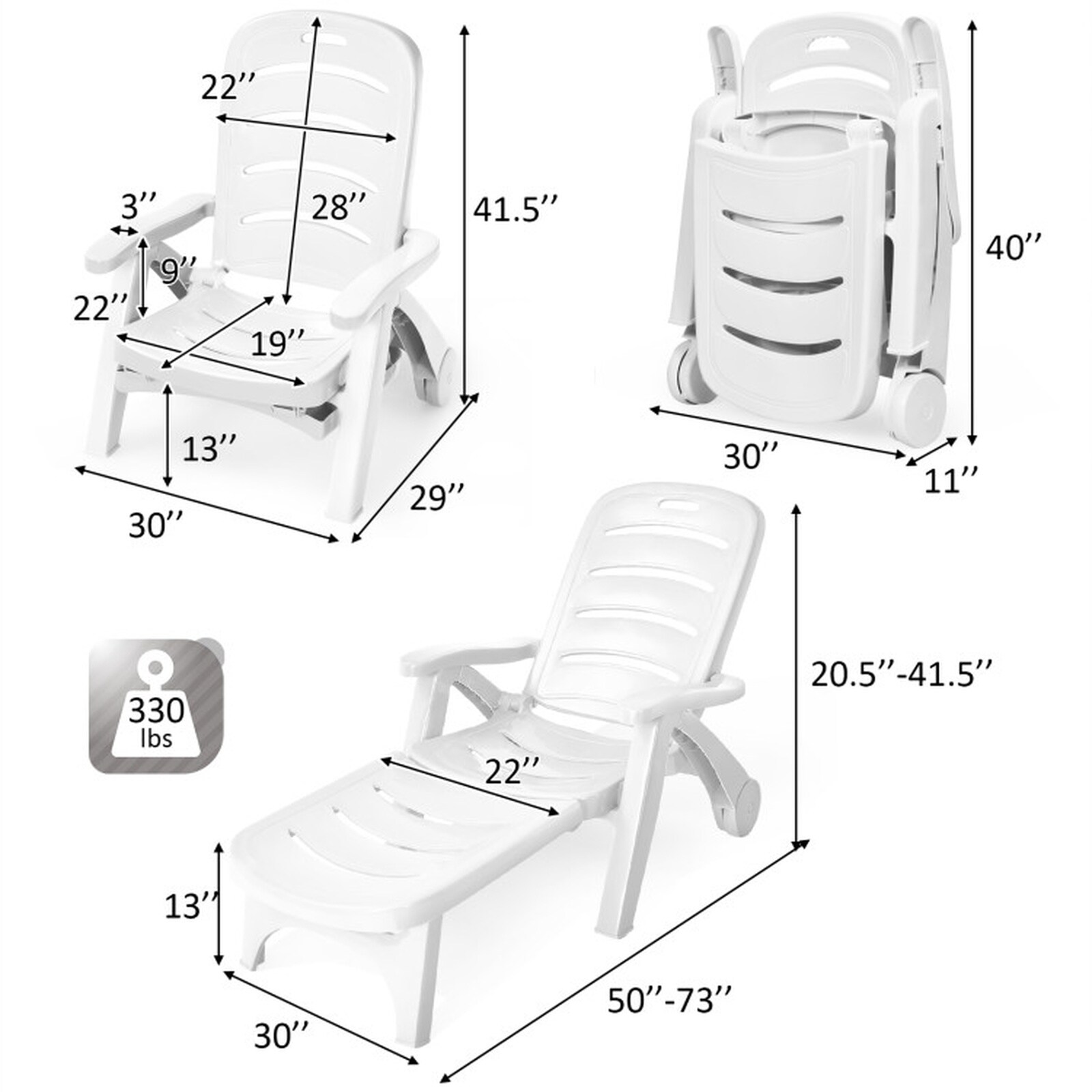 SUGIFT LW102SUGHY0073 Patio-Chairs - View #3