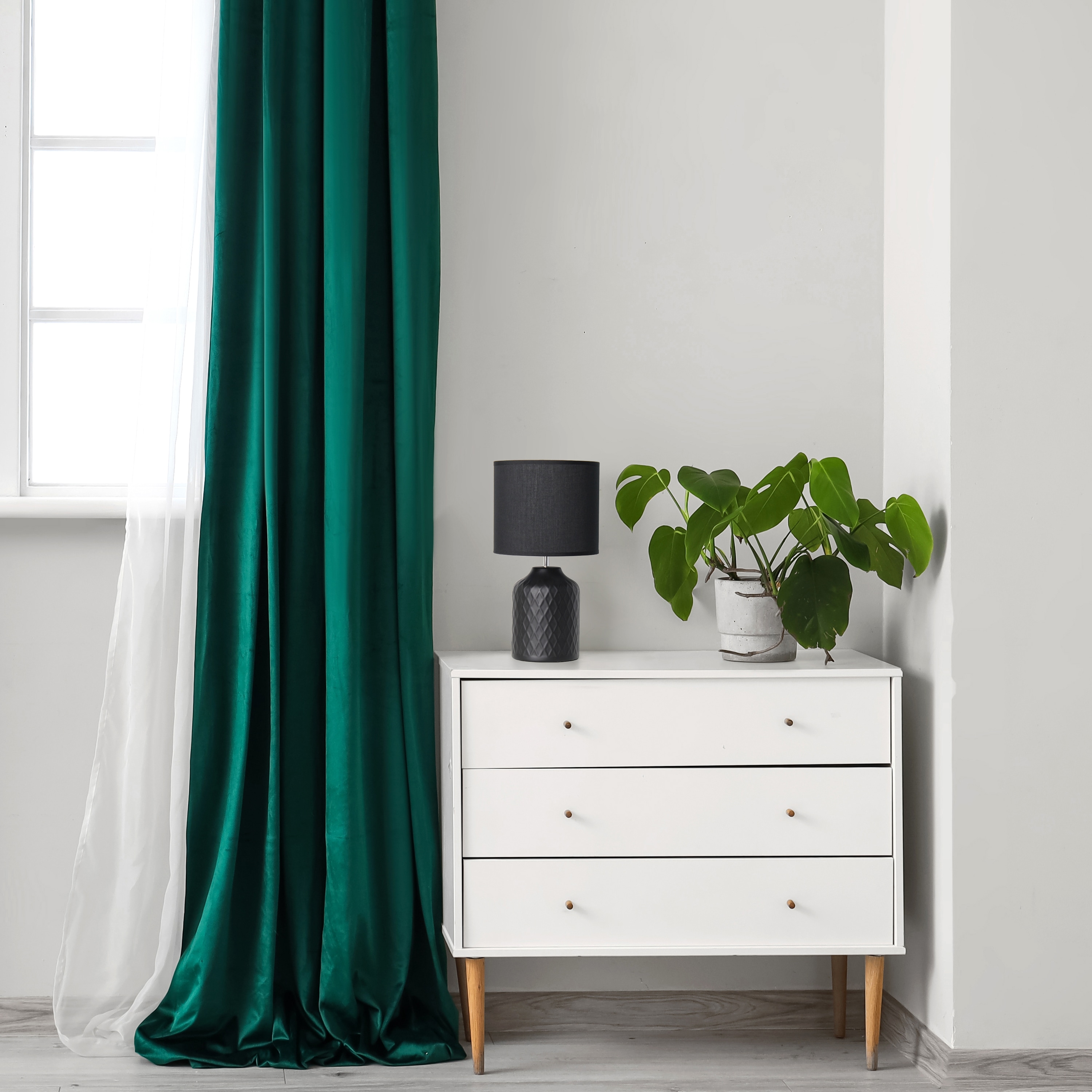 Simple Designs LT2122-BLK Table-Lamps - View #4