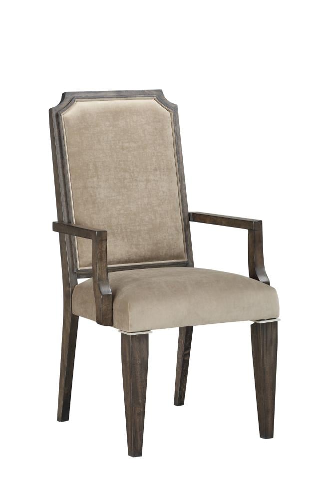 ACME FURNITURE 67993 2 Peregrine Modern Fabric and Walnut Accent Chair