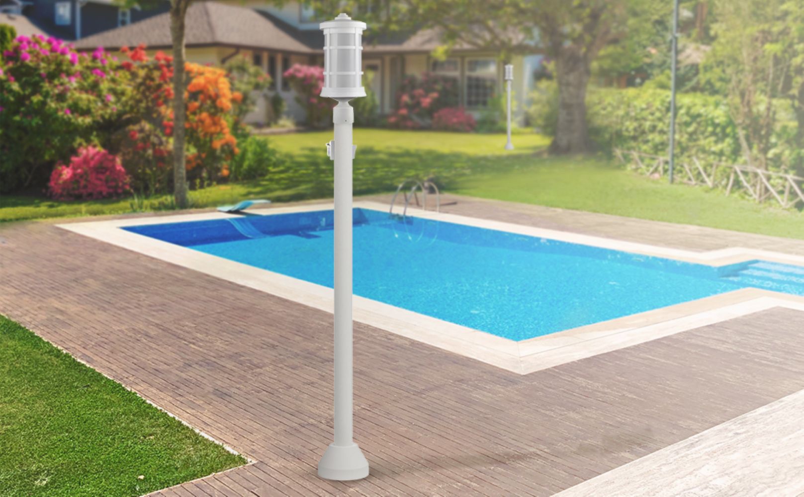 Solus SM6-C320NCASTV-WH Post-Lights - View #2