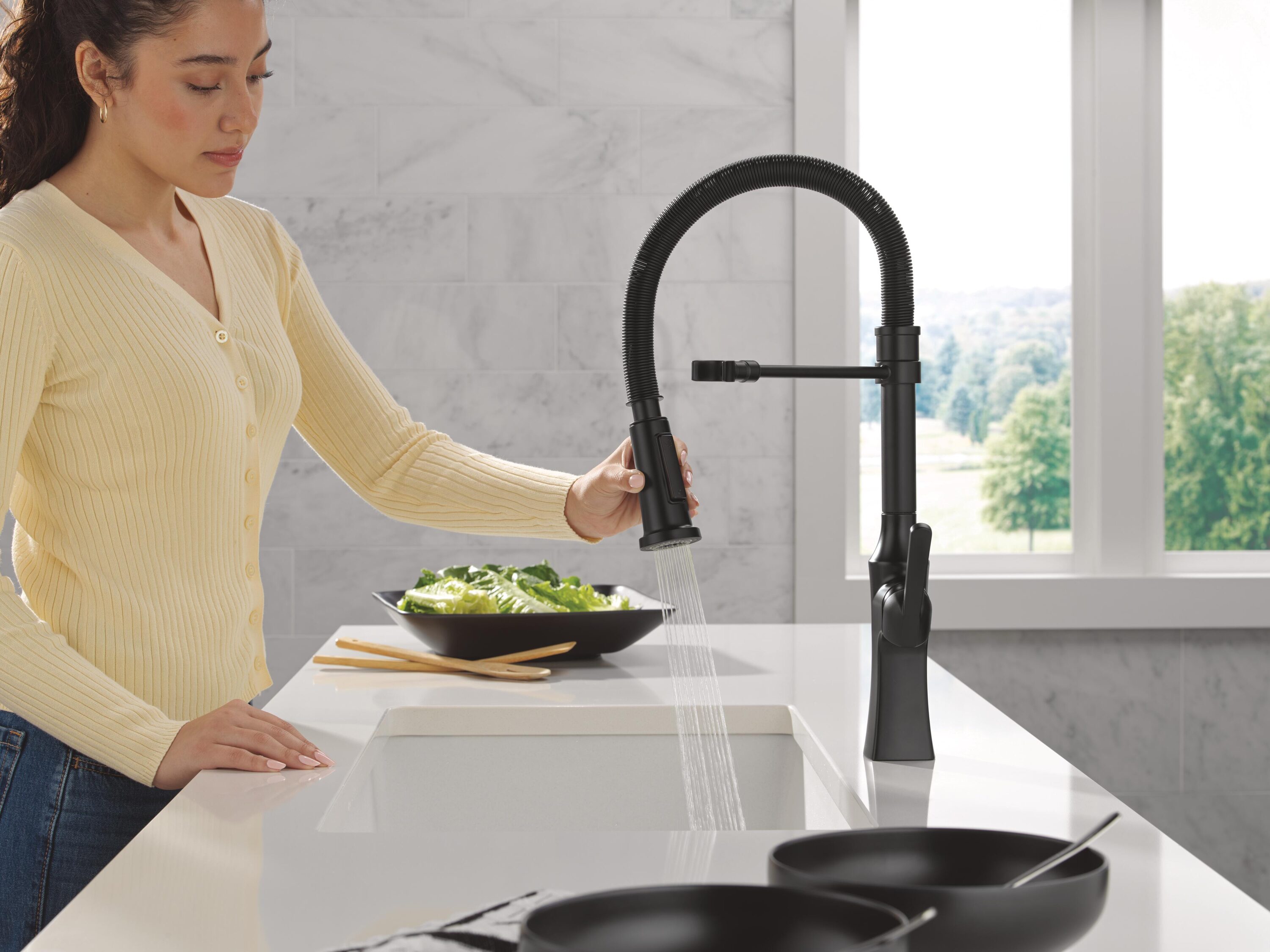 Delta 18887-BL-DST Kitchen-Faucets - View #2