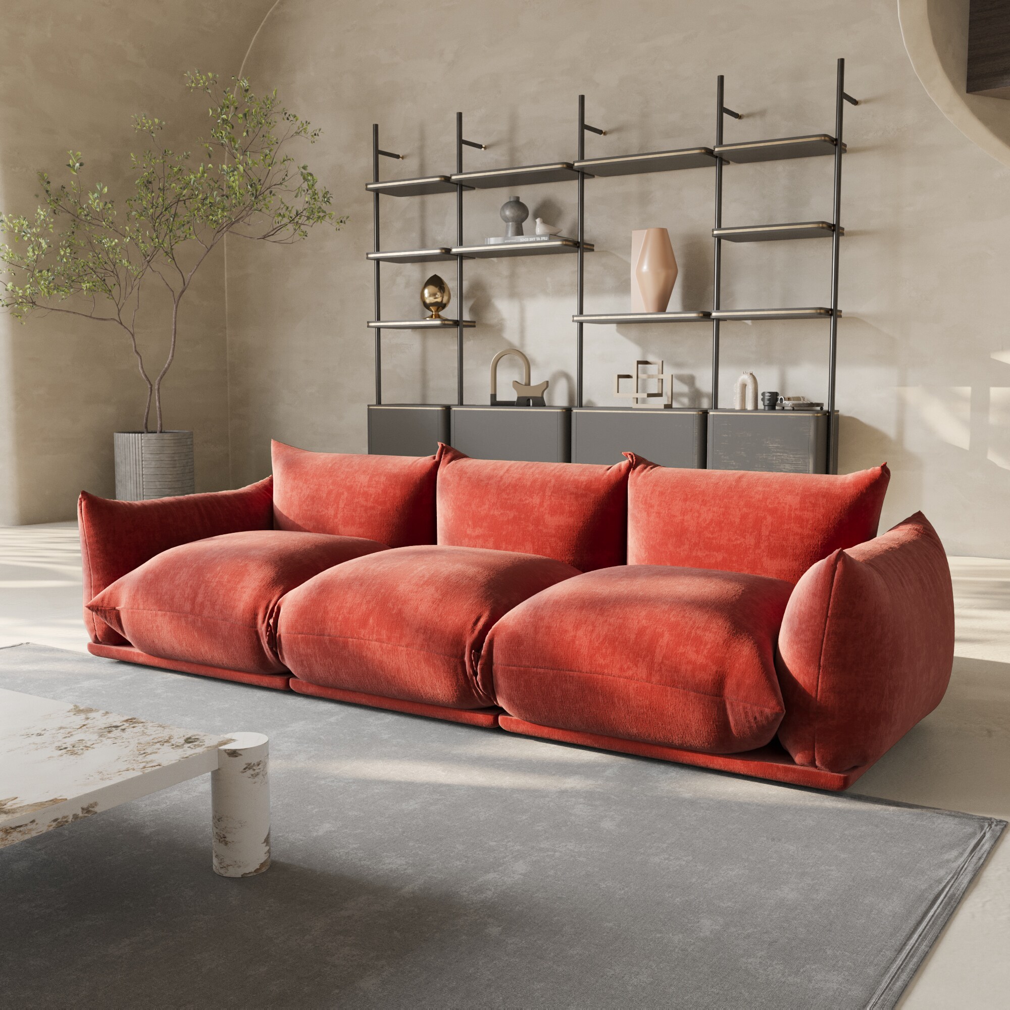 BuotiqHom DH-A-119OR-S3 Sofas-Loveseats - View #2