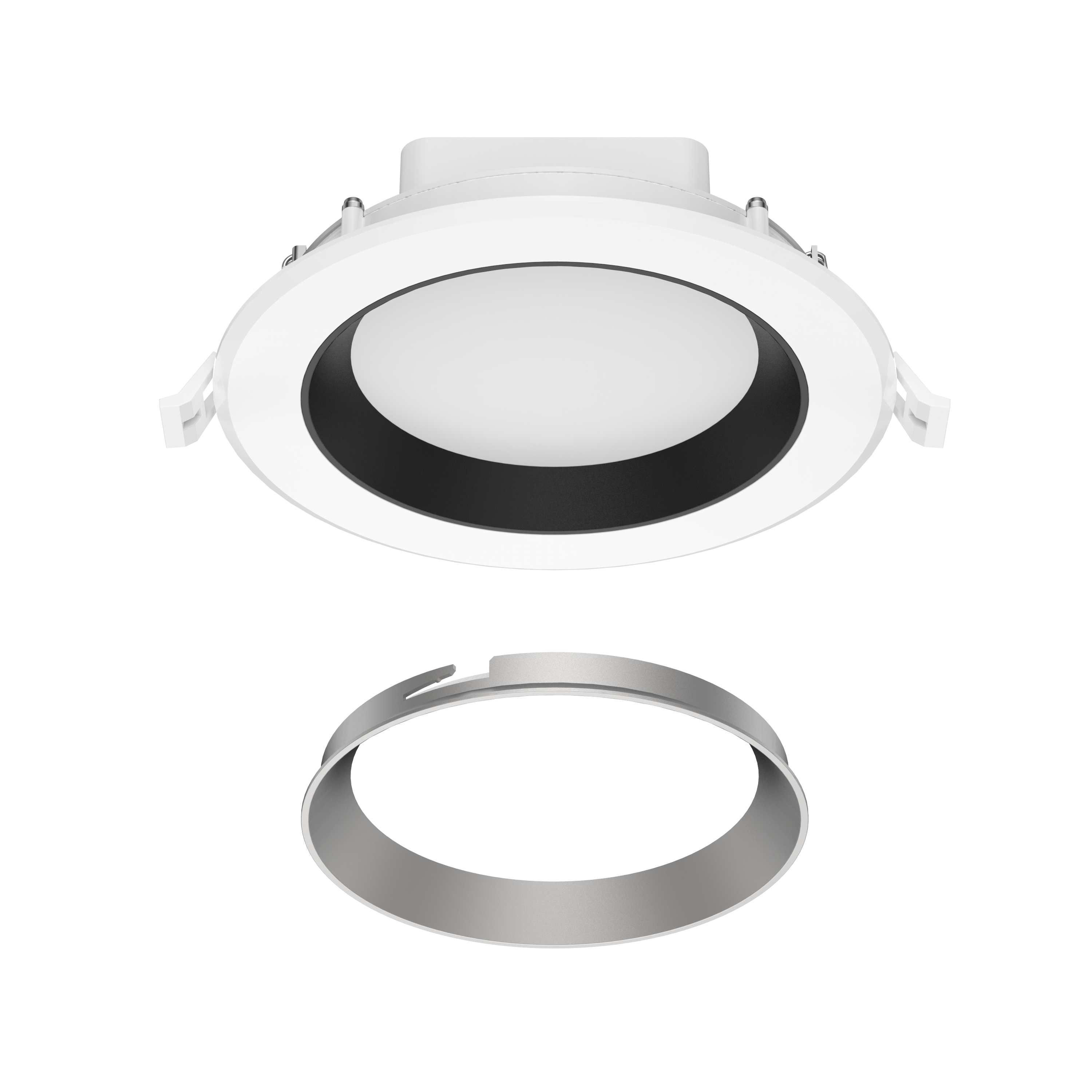 Utilitech MQTL1253-L85K9027 White 6-in 850 -Lumens Switchable white Round Dimmable LED Wet rated Recessed Downlight