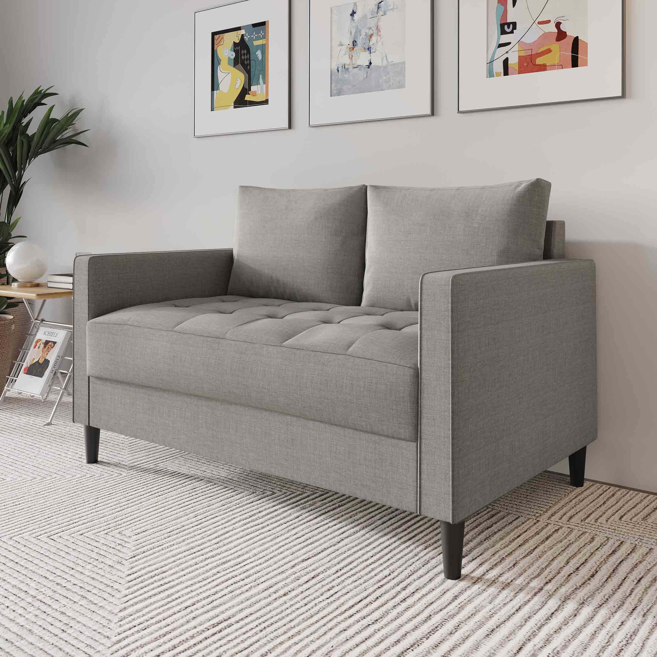 ChaletPosh C373LS-GY-LN Sofas-Loveseats - View #2