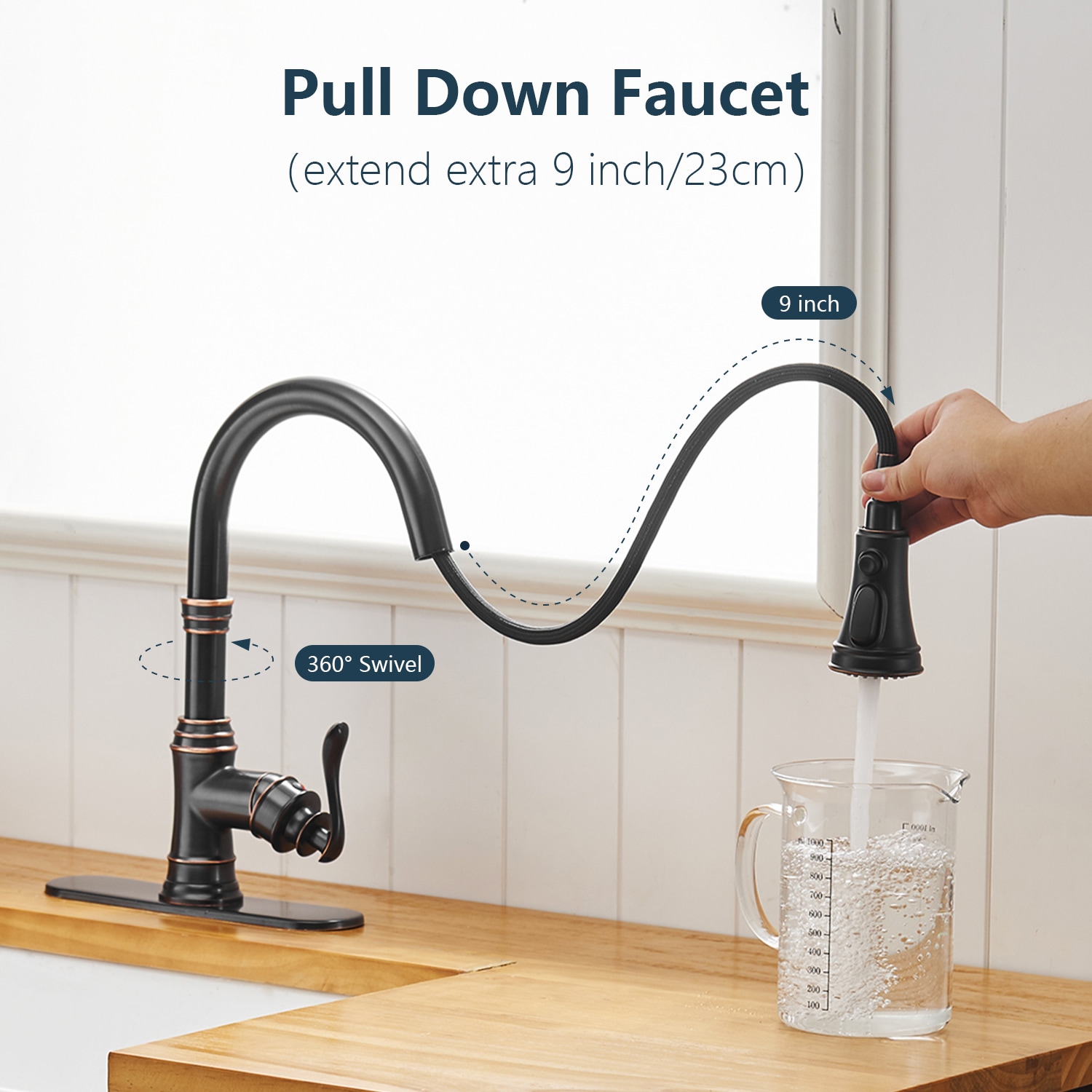 BWE A-94551-ORB Kitchen-Faucets - View #3