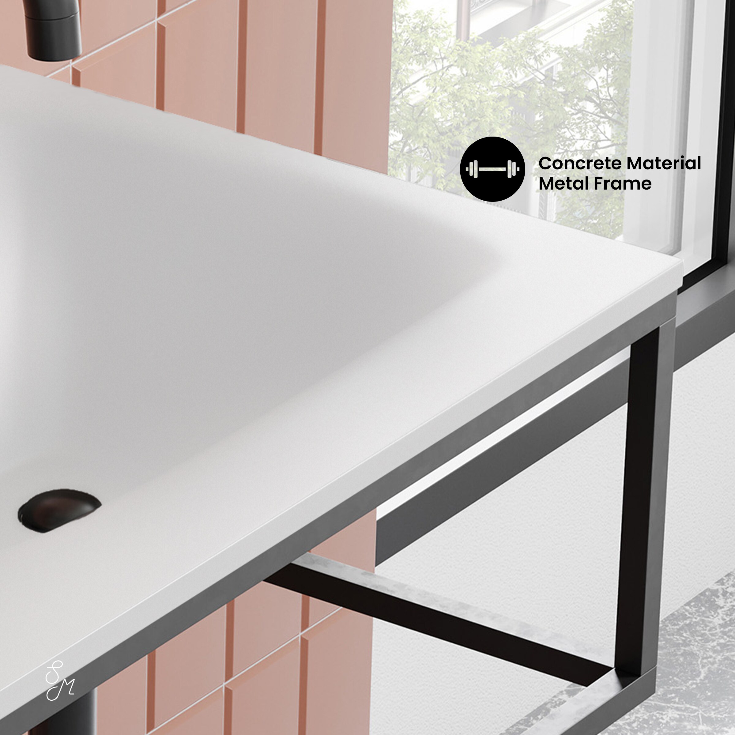 Swiss Madison SM-25-WSTHU03MW Bath-Sink - View #5