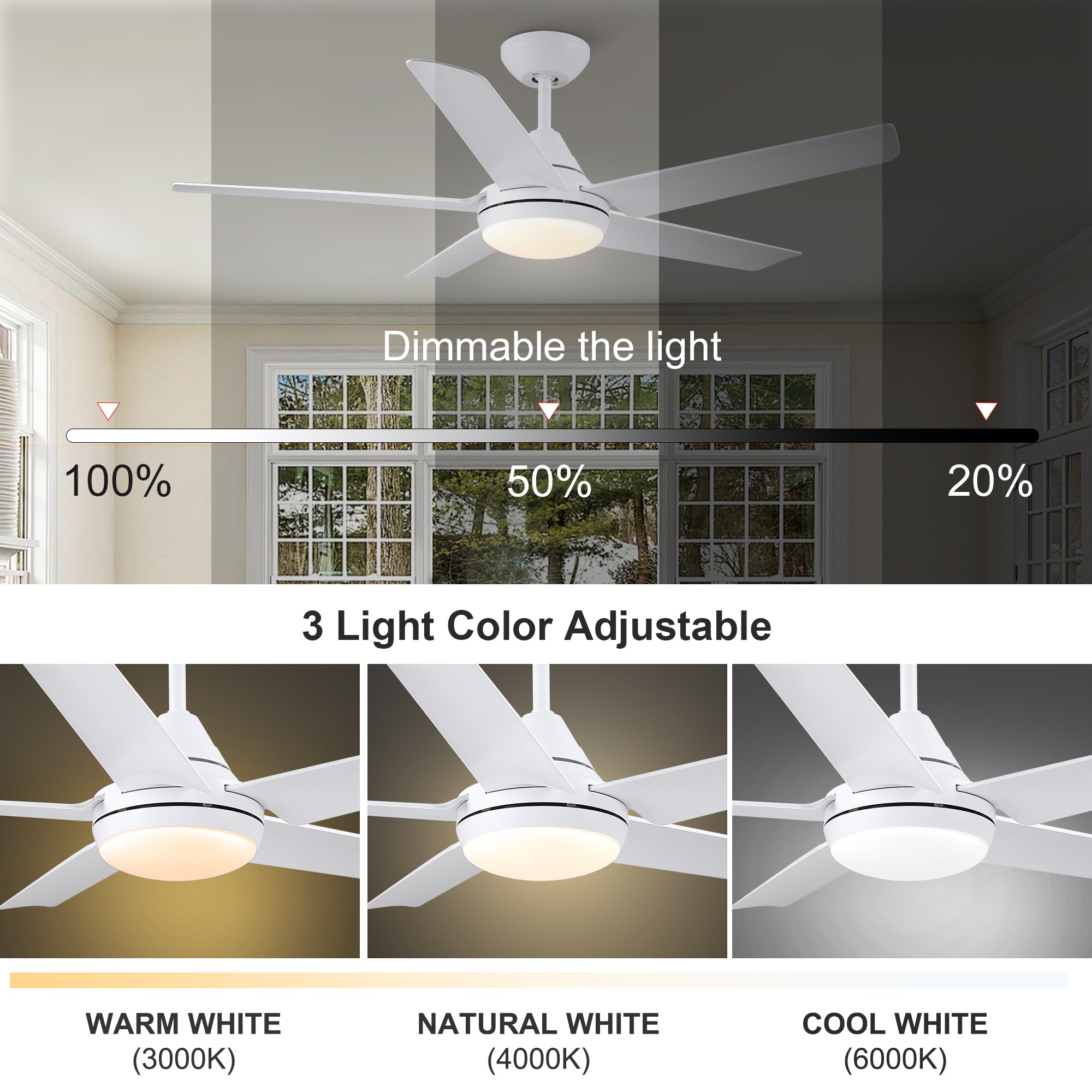 YUHAO LSAC1085WH482 Ceiling-Fans - View #8