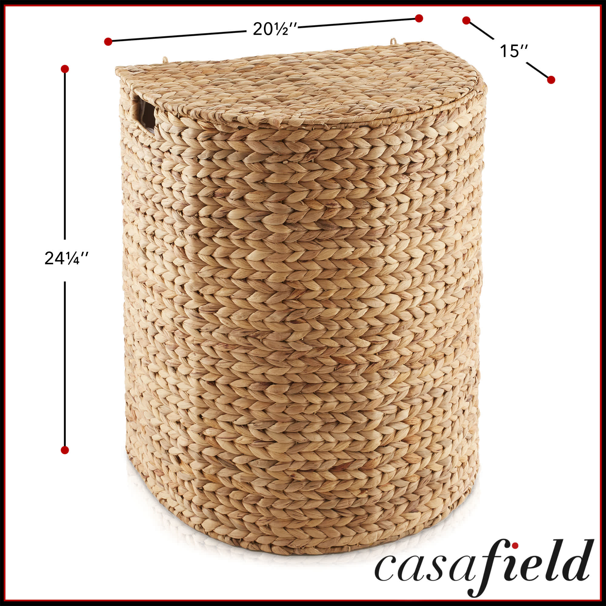 Casafield STO-LAU67-NAT Hamper-Baskets - View #3
