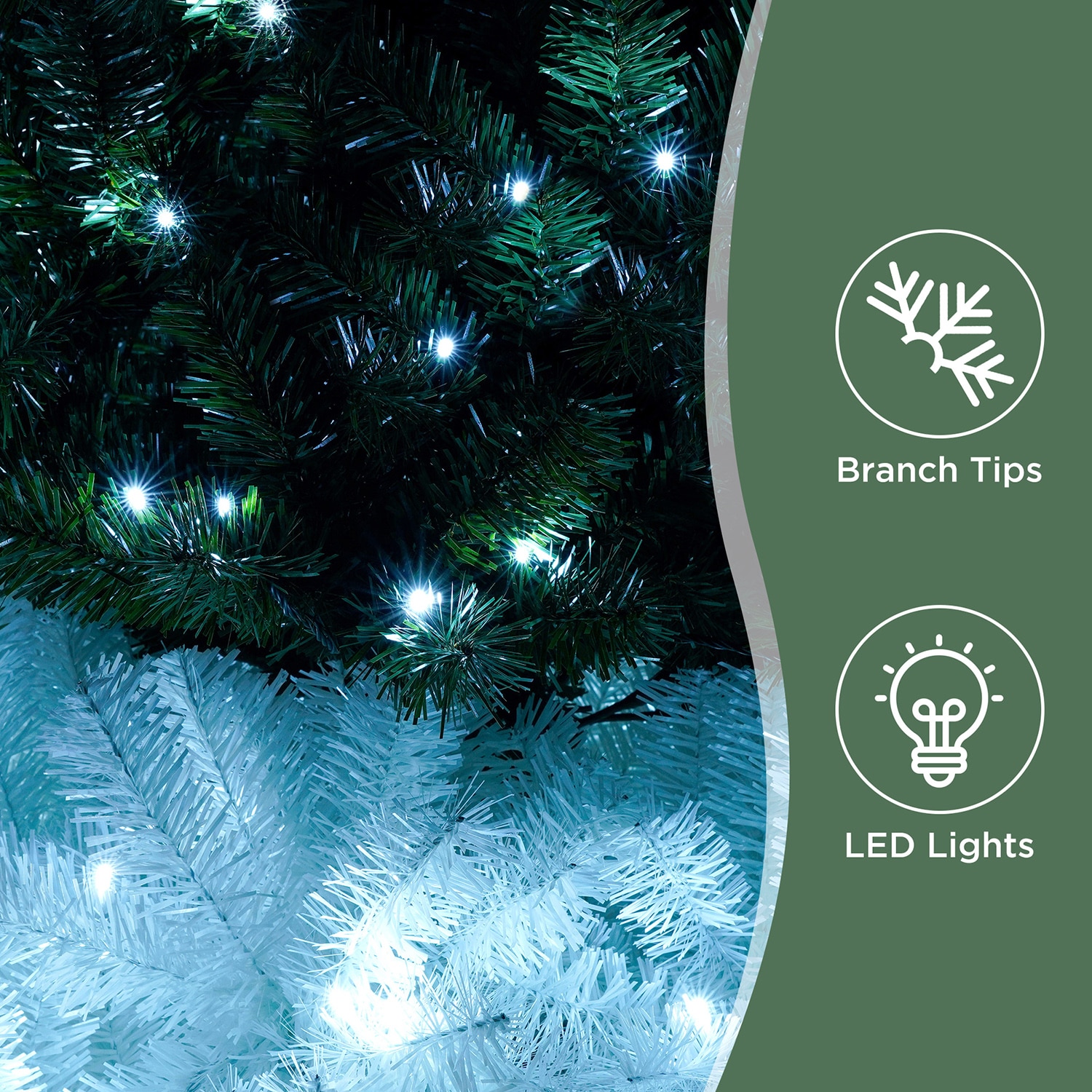 Bybafun YA7200002 Artificial-Christmas-Trees - View #6