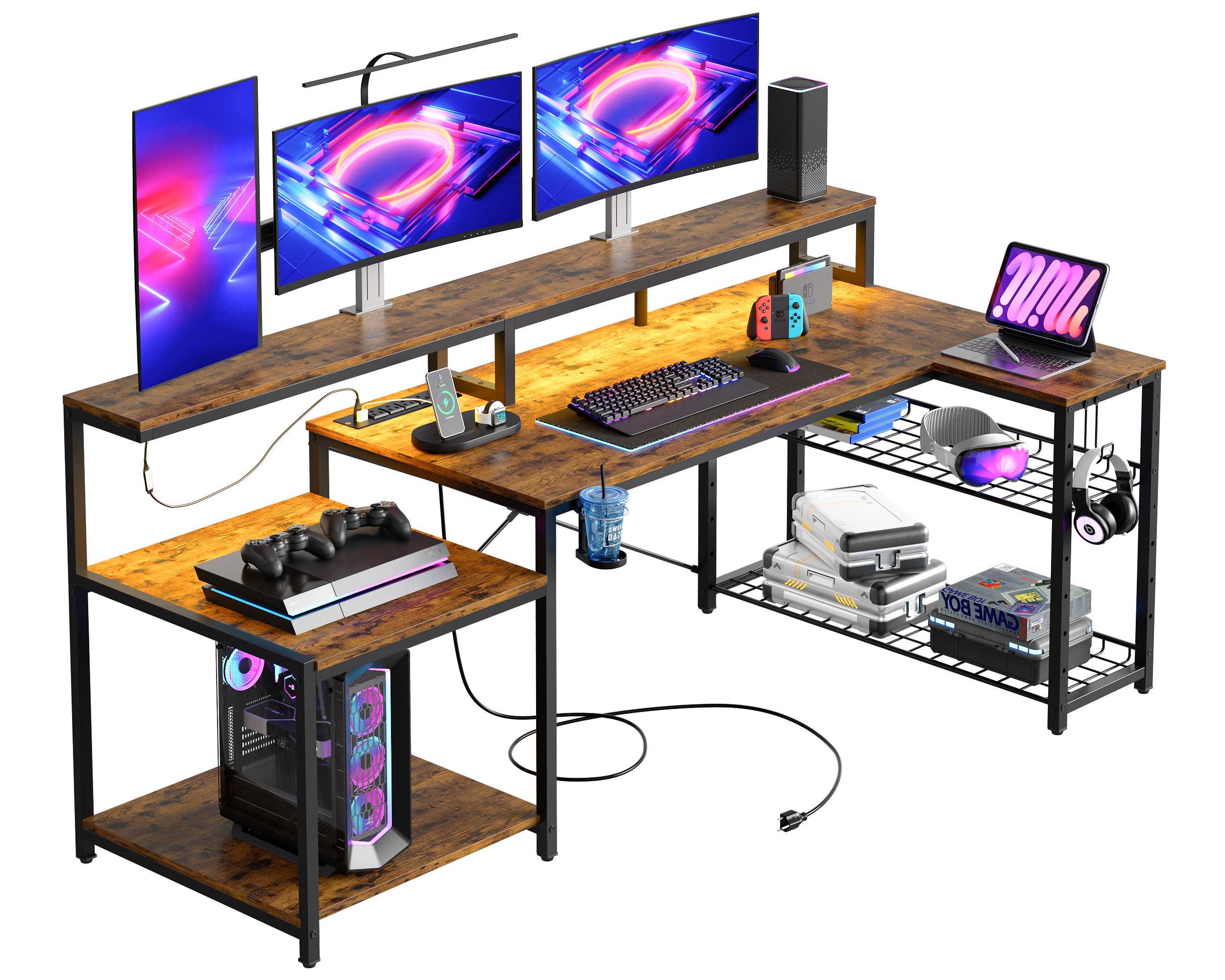 Bestier LOW-H100618EUS-RST desks - View #2