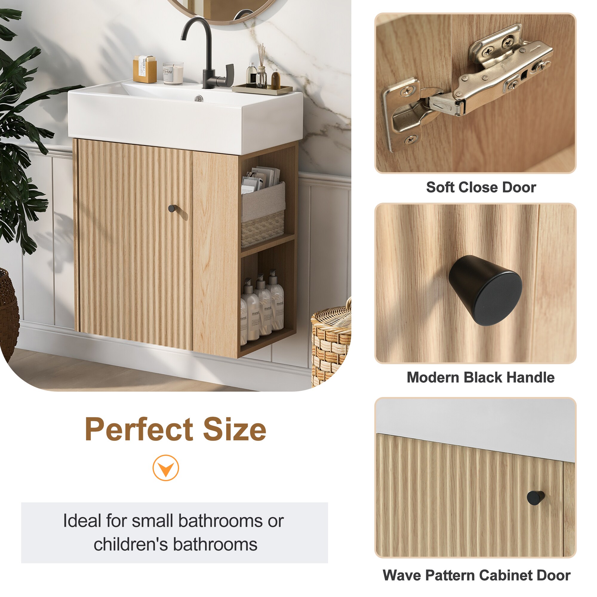 LOVMOR SF-M-N729P170388D Bath-Vanity-Combo - View #3