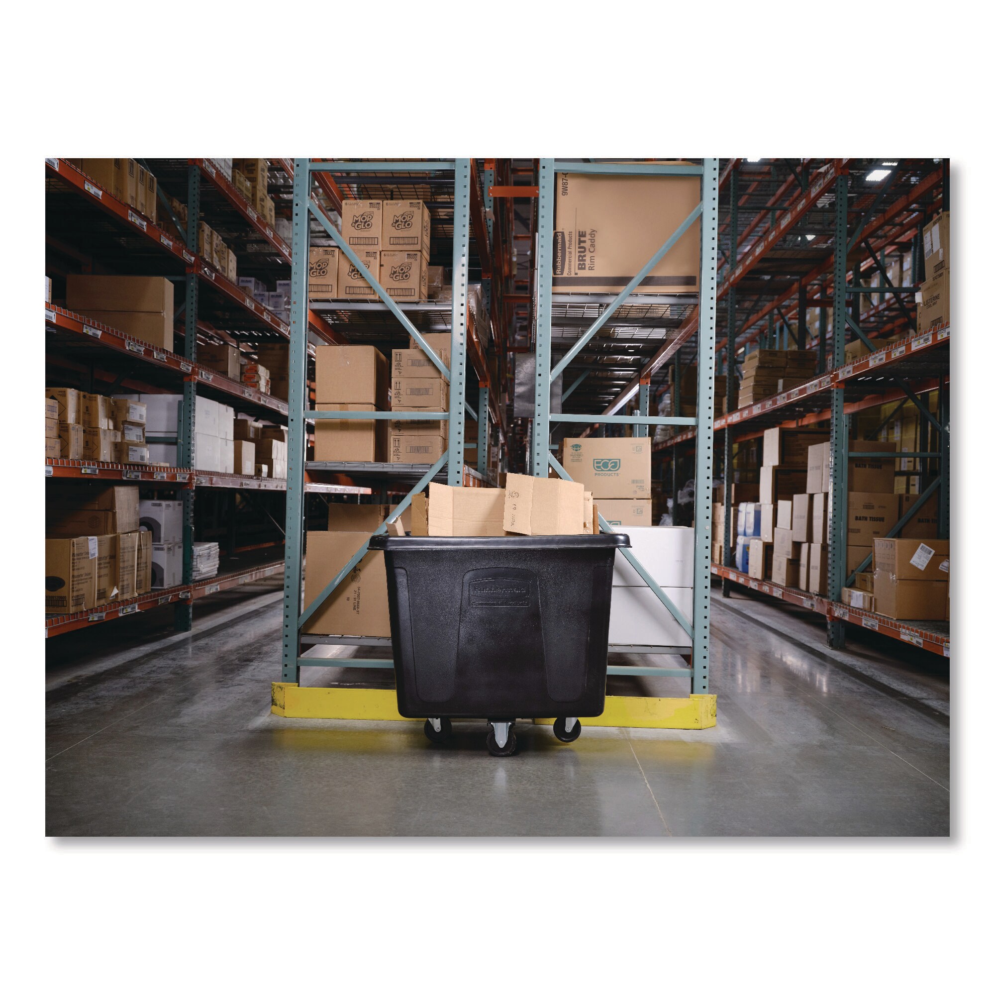 Rubbermaid Commercial Products RCPFG461600BLA Tilt-Trucks - View #5