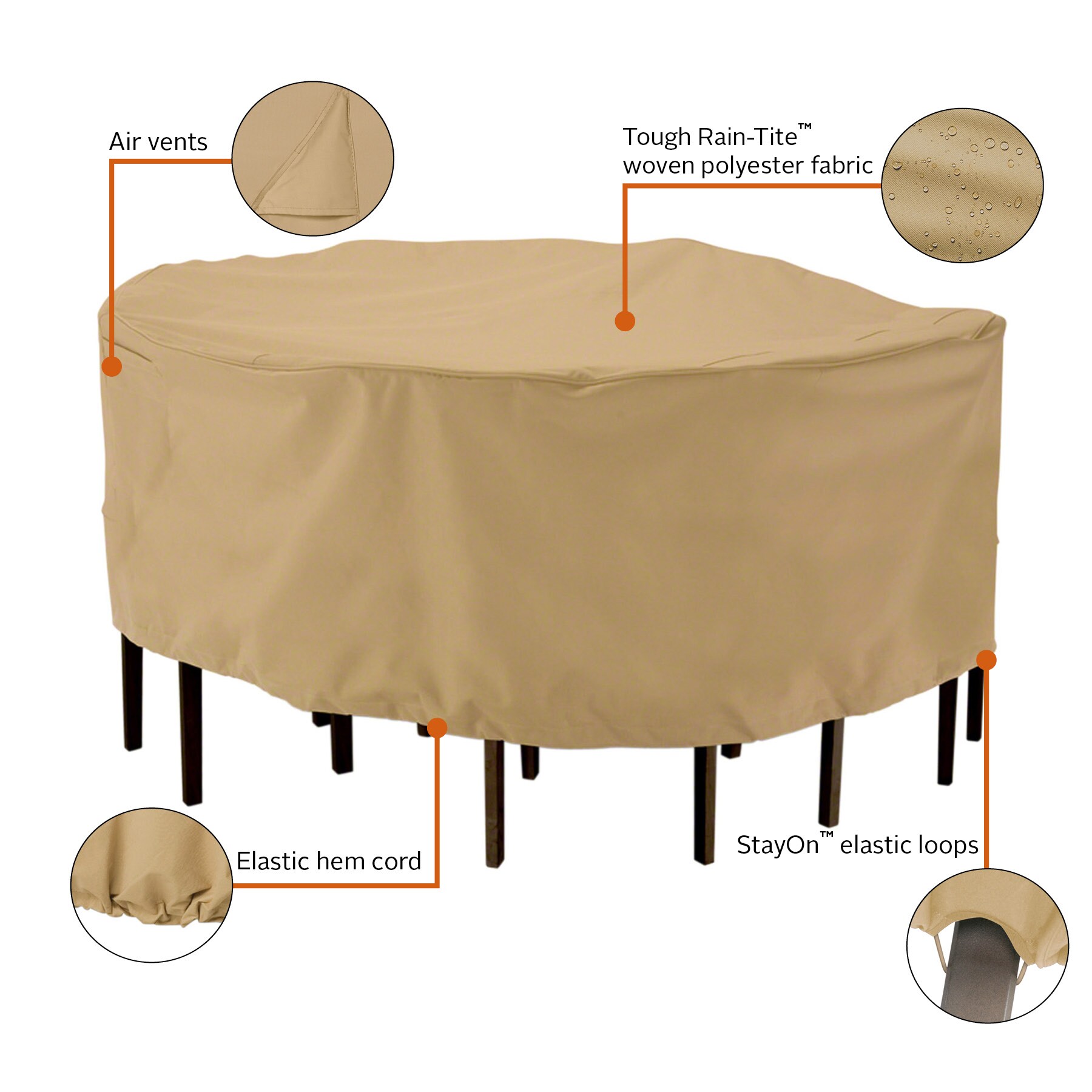 Classic Accessories 58222-EC Patio-Furniture-Covers - View #5