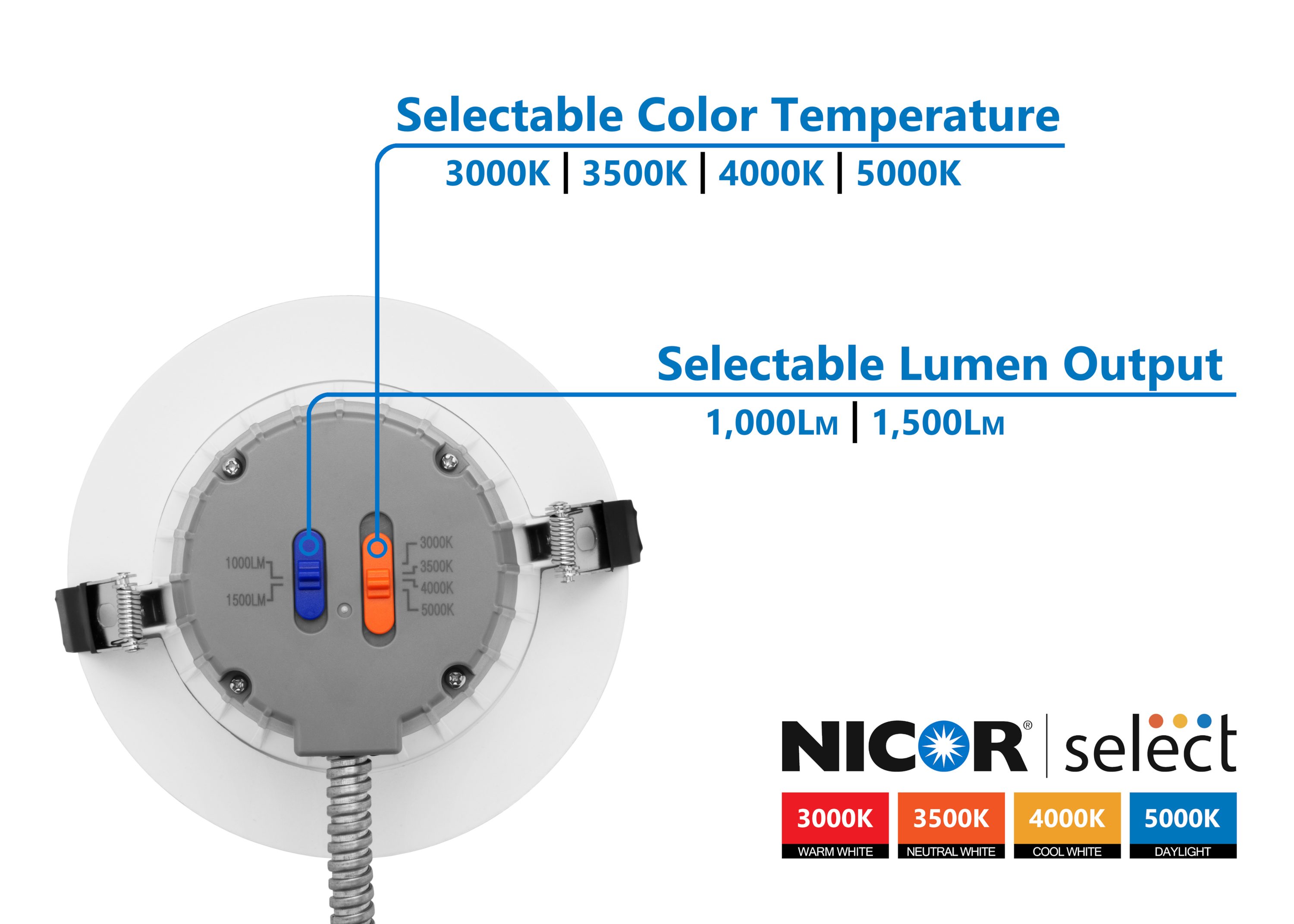Nicor Lighting CLR62SWRVS9AC Recessed-Kits - View #3