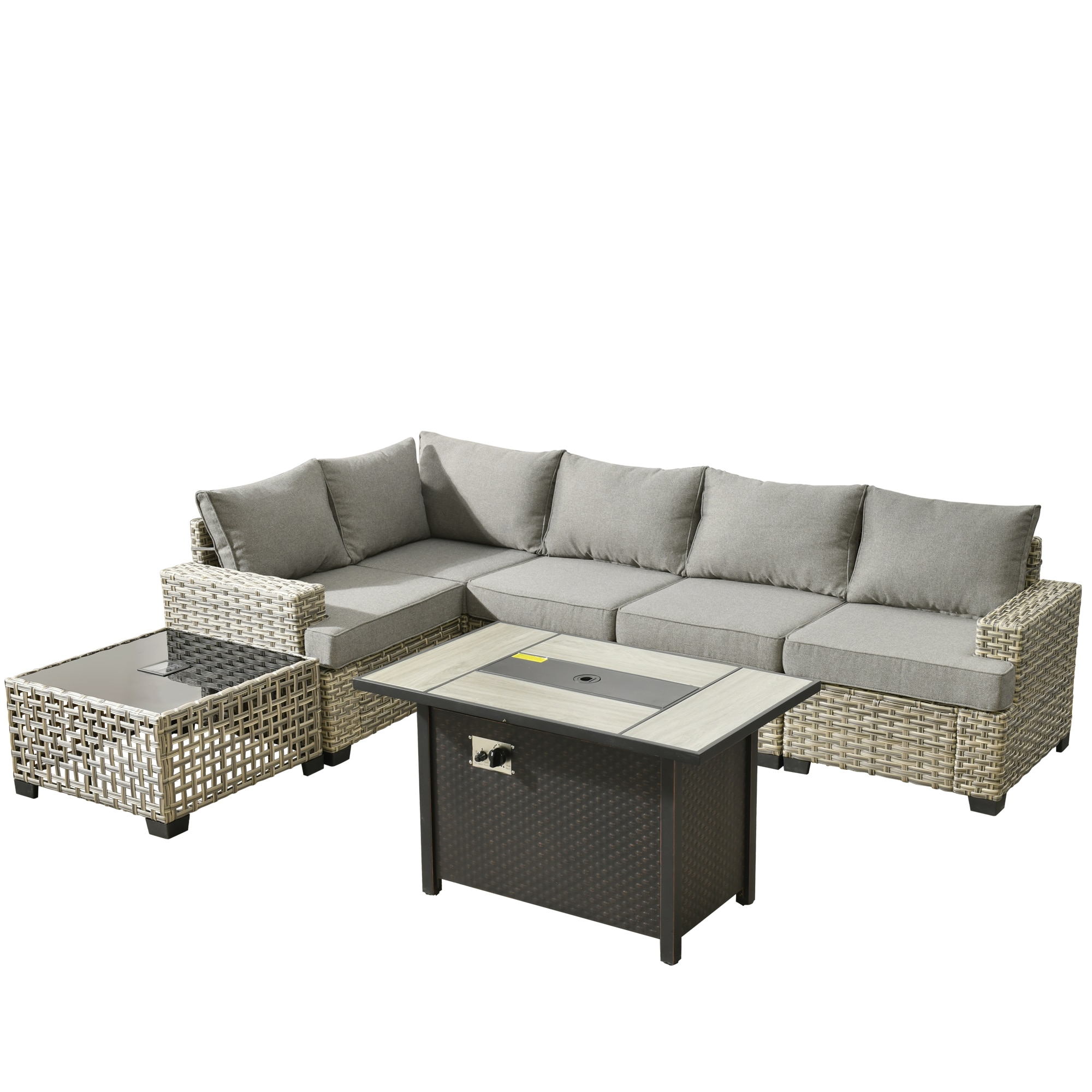 ALTRIGUS 6L-CFP03-TBS207-AL Patio-Conversation-Sets - View #2