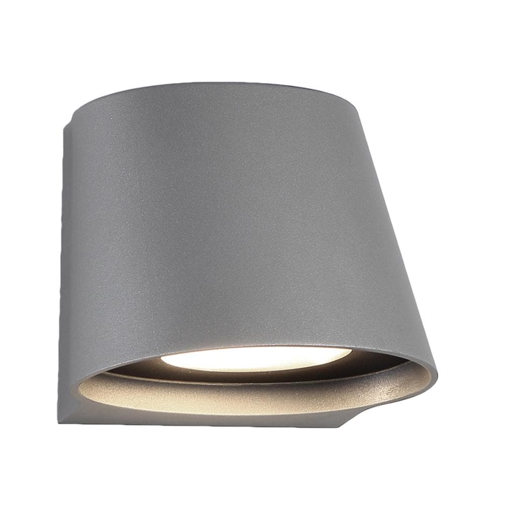dweLED WS-W65607-GH Mod 1-Light 5.25-in H Graphite LED Outdoor Wall Light