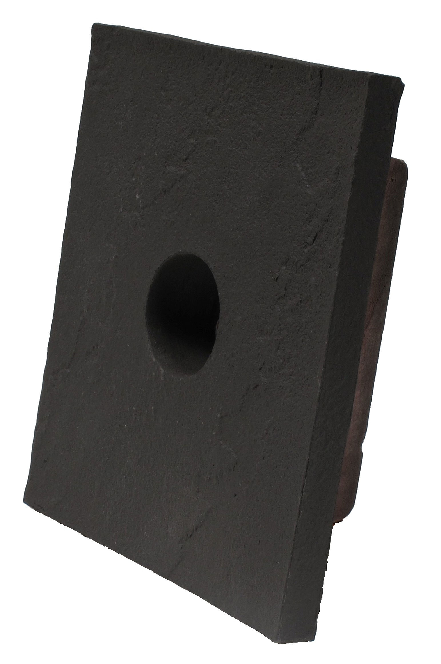 NextStone SS-MBS-C Sandstone 9-in x 8-in Charcoal Vinyl Universal Mounting Block