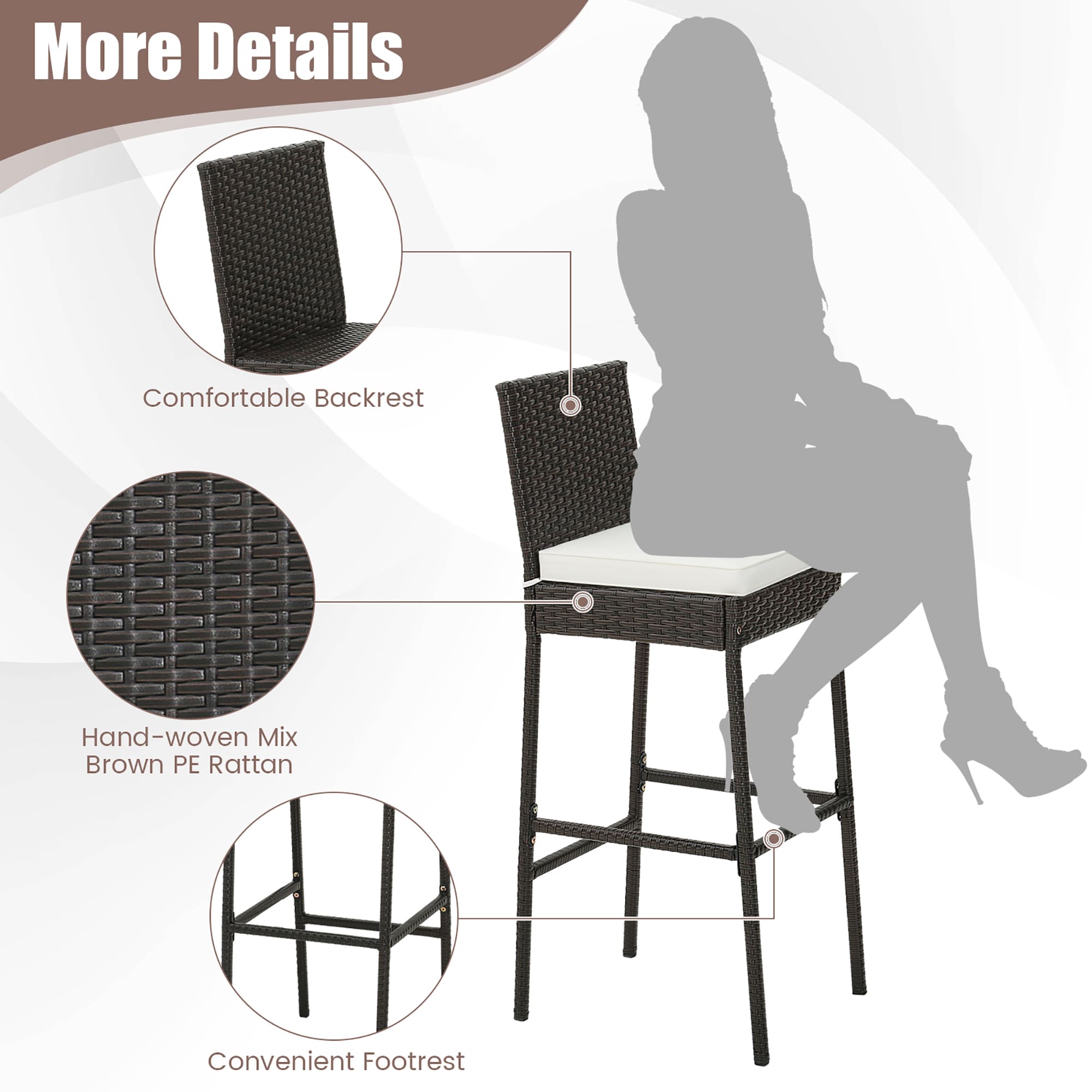 Costway HW70817-2 Patio-Chairs - View #6