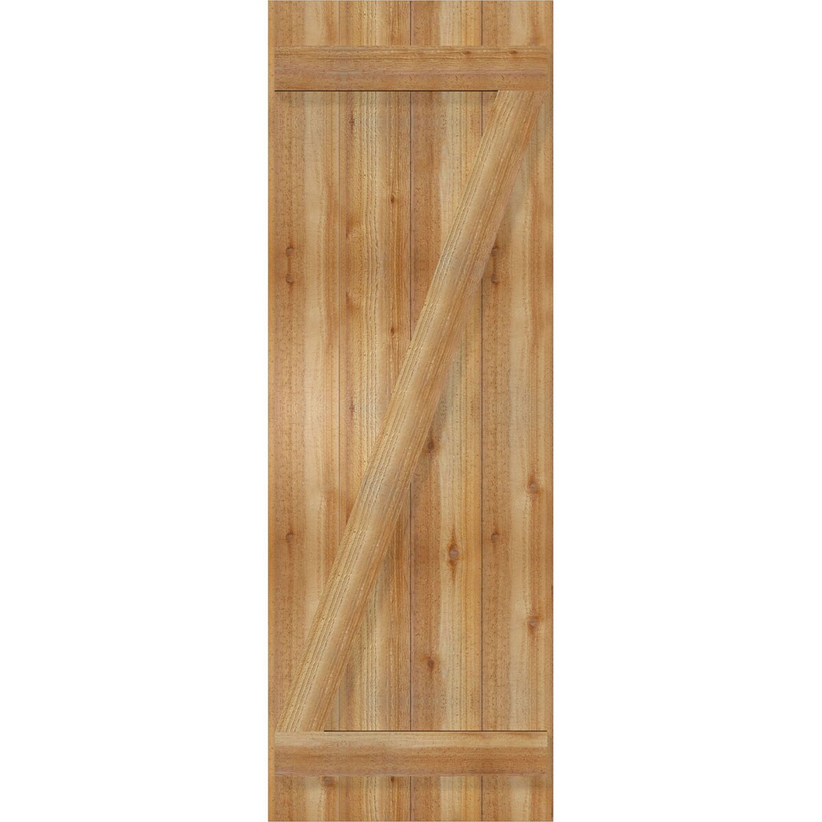 Ekena Millwork RBJ06Z21X062RWR Exterior-Shutters - View #5