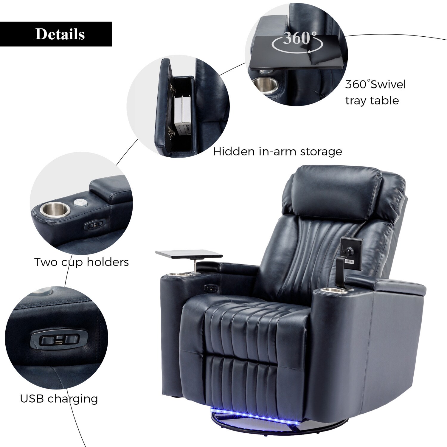 Streamdale Furniture N719S000750C recliners - View #8