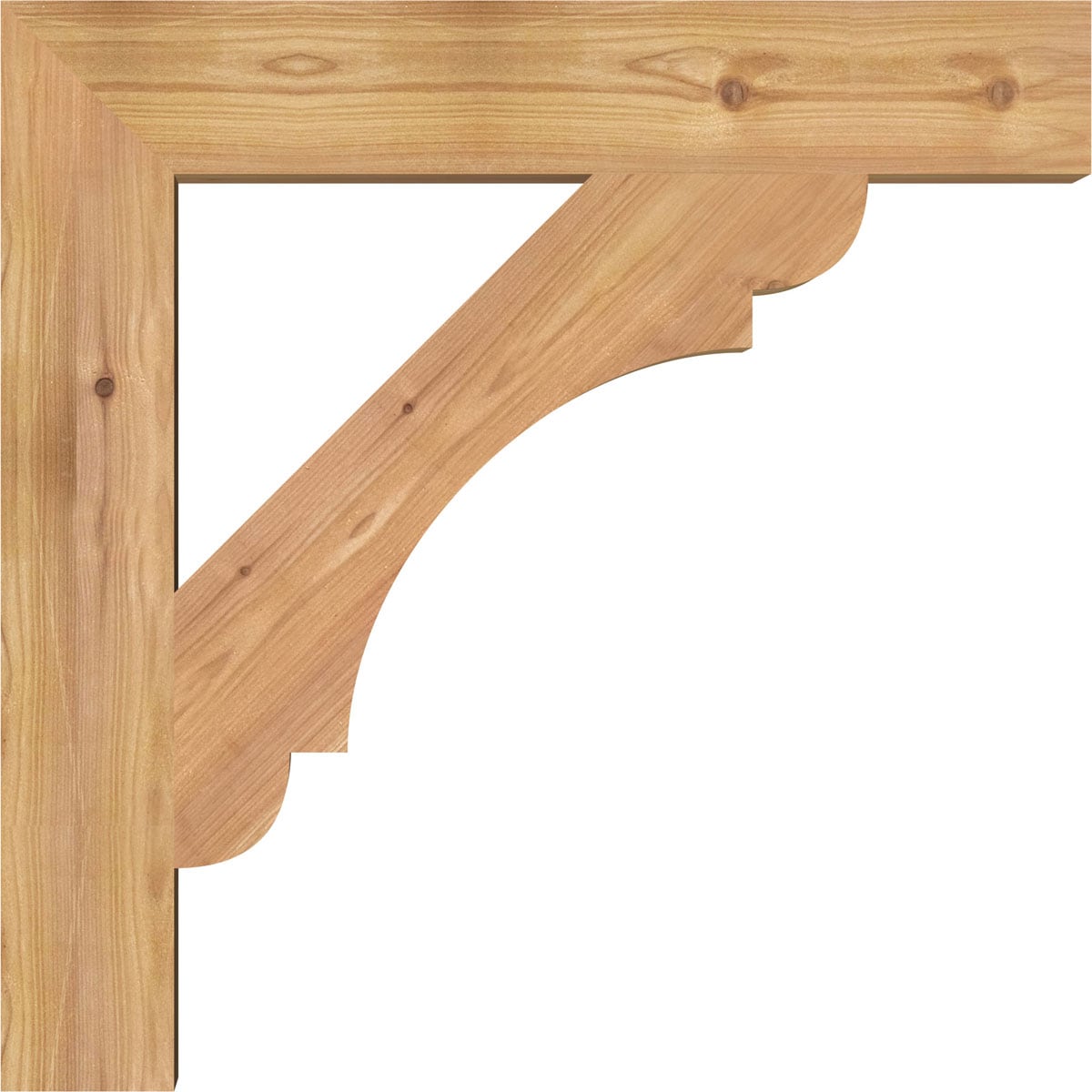 Ekena Millwork BKT04X22X22OLY05SWR Exterior-Brackets-Braces - View #3