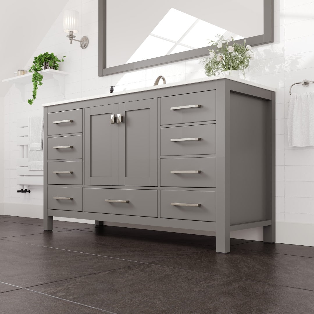 Eviva EVVN412-60GR-SS-Q Bath-Vanity-Combo - View #2