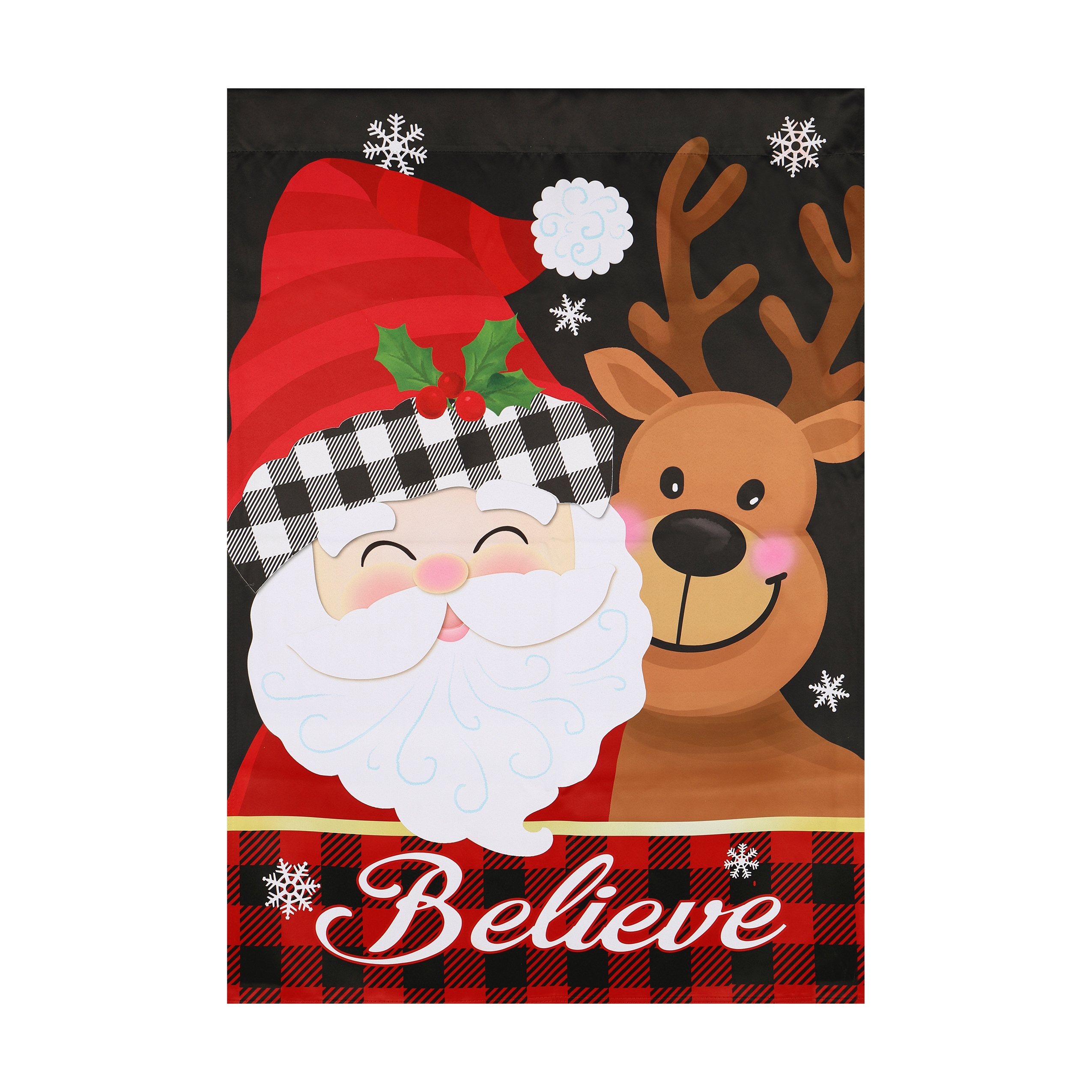 Style Selections ZLW13S9384 2-ft W x 4-ft H Holiday House flag