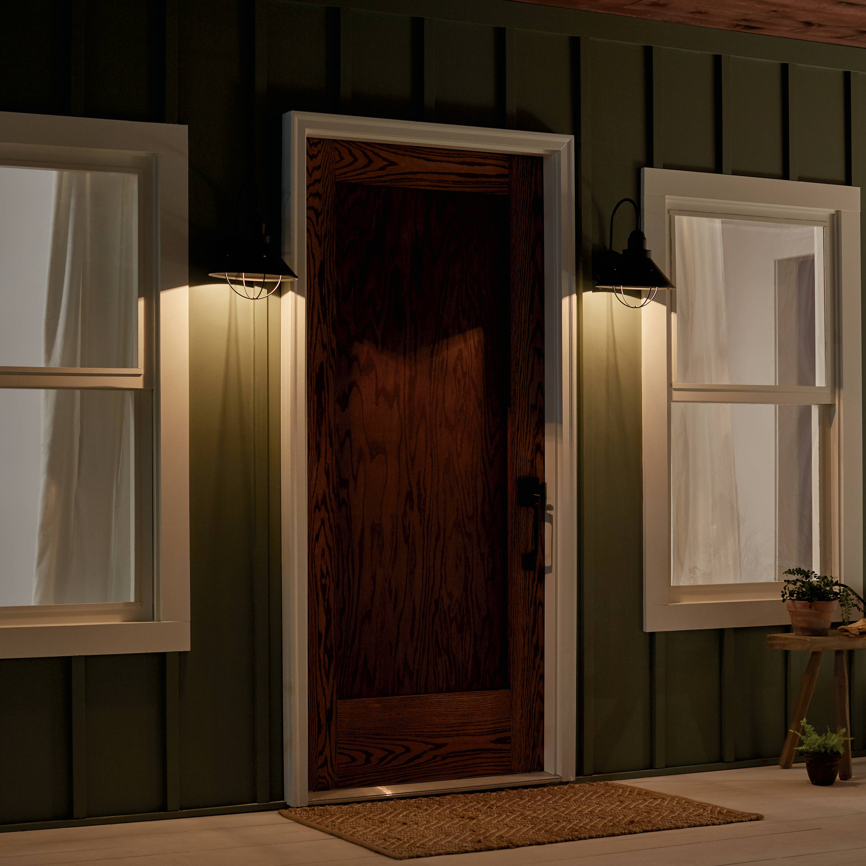 Kichler 9023BK Outdoor-Wall-Lighting - View #3