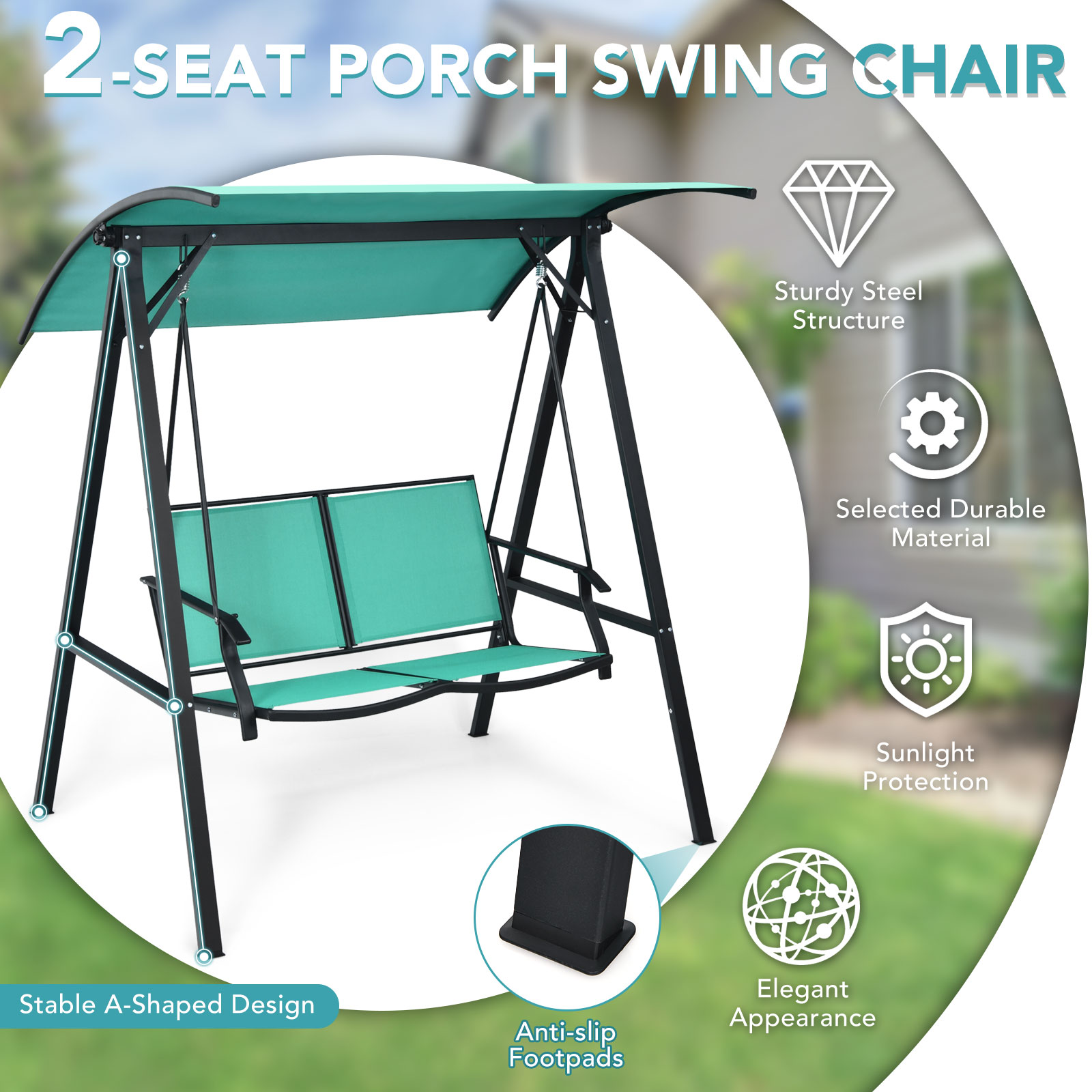 Slickblue D-CO-NG50201PN Swing-Gliders - View #8