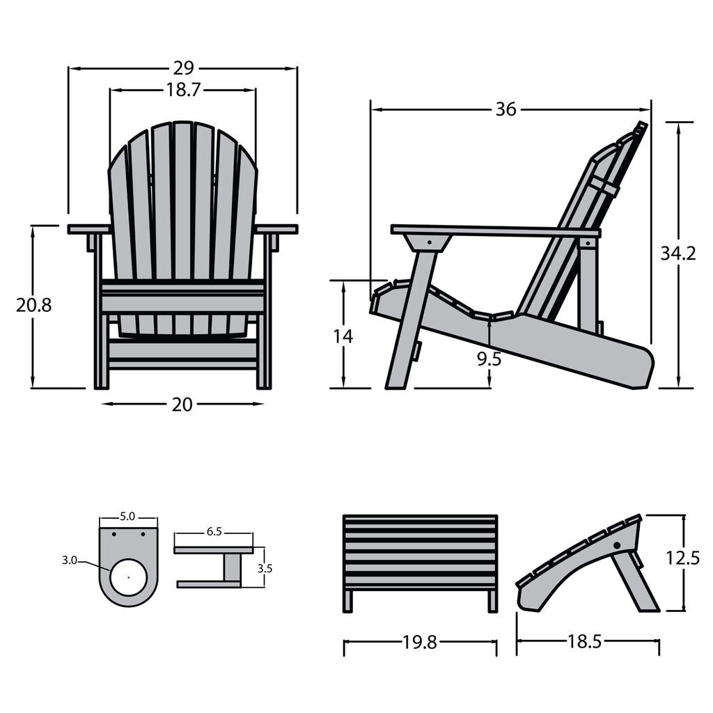highwood AD-KITCHL5-FBE Patio-Chairs - View #9