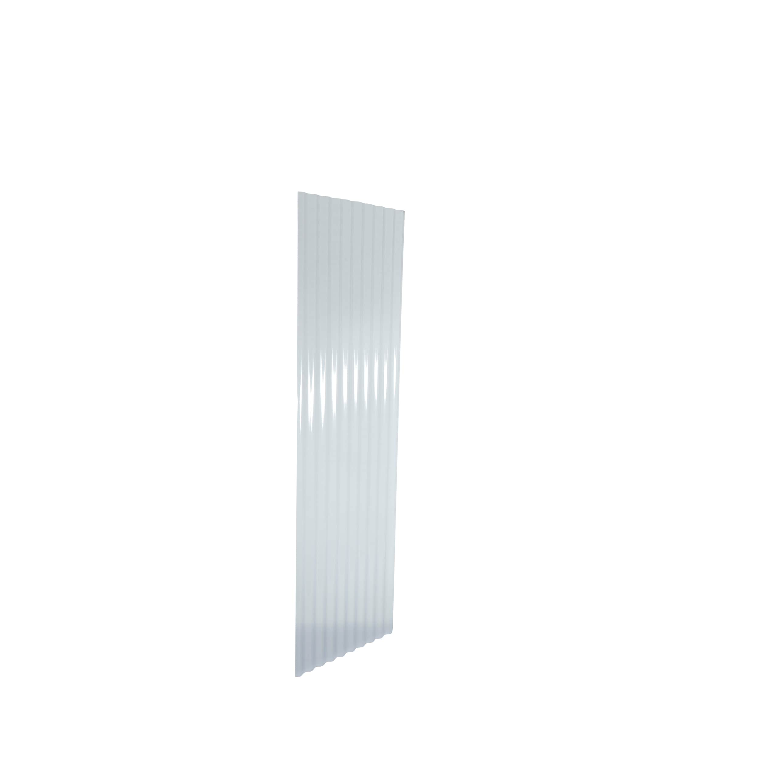 AmeriLux International PVC Lite 2.16-ft X 8-ft Corrugated Clear PVC ...