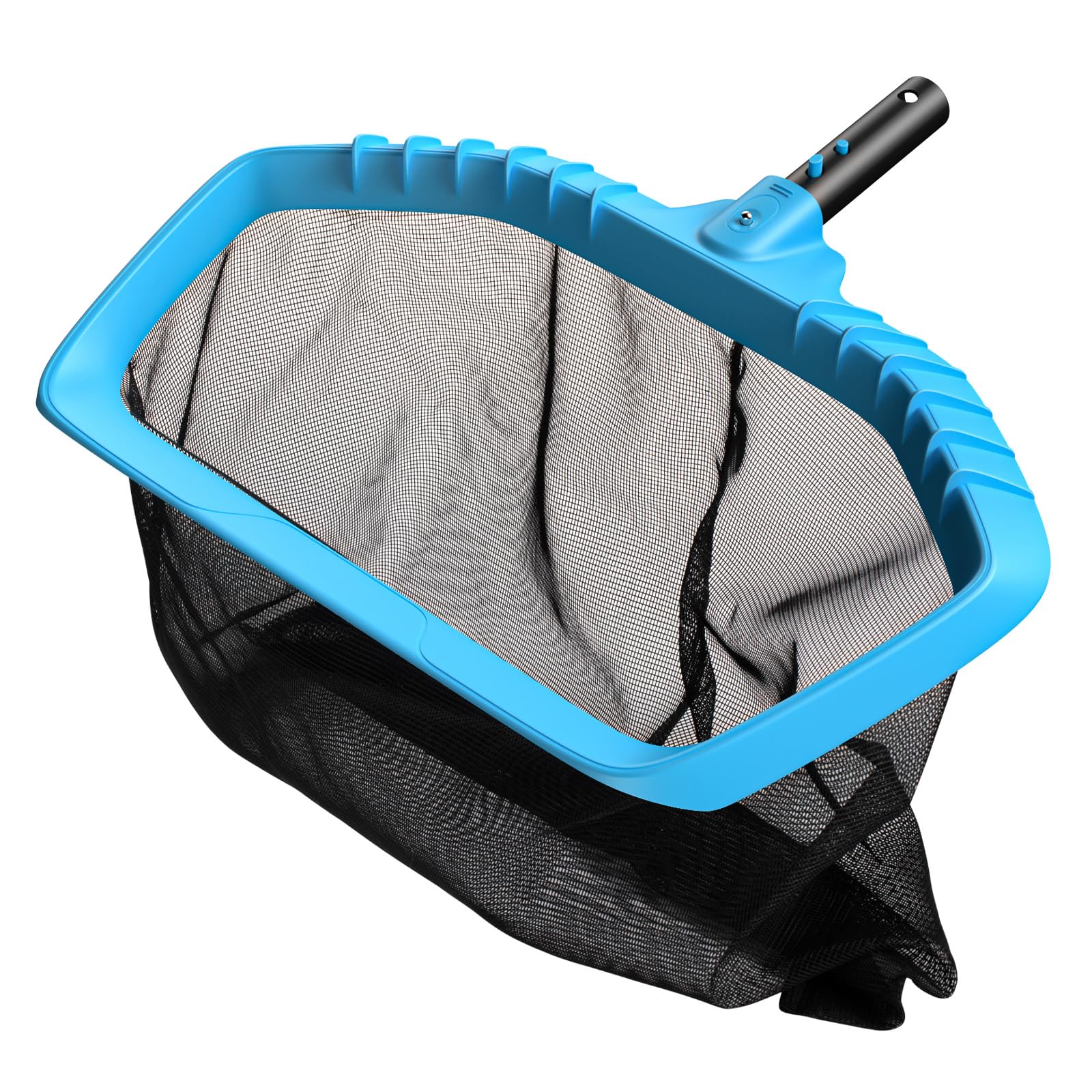 LAIFUCAM  Pool Skimmer Net Deep Bag Heavy Duty Leaf Rake for Fast Cleaning Fits Standard One and One Quarter Pool Pole Pole Not Included