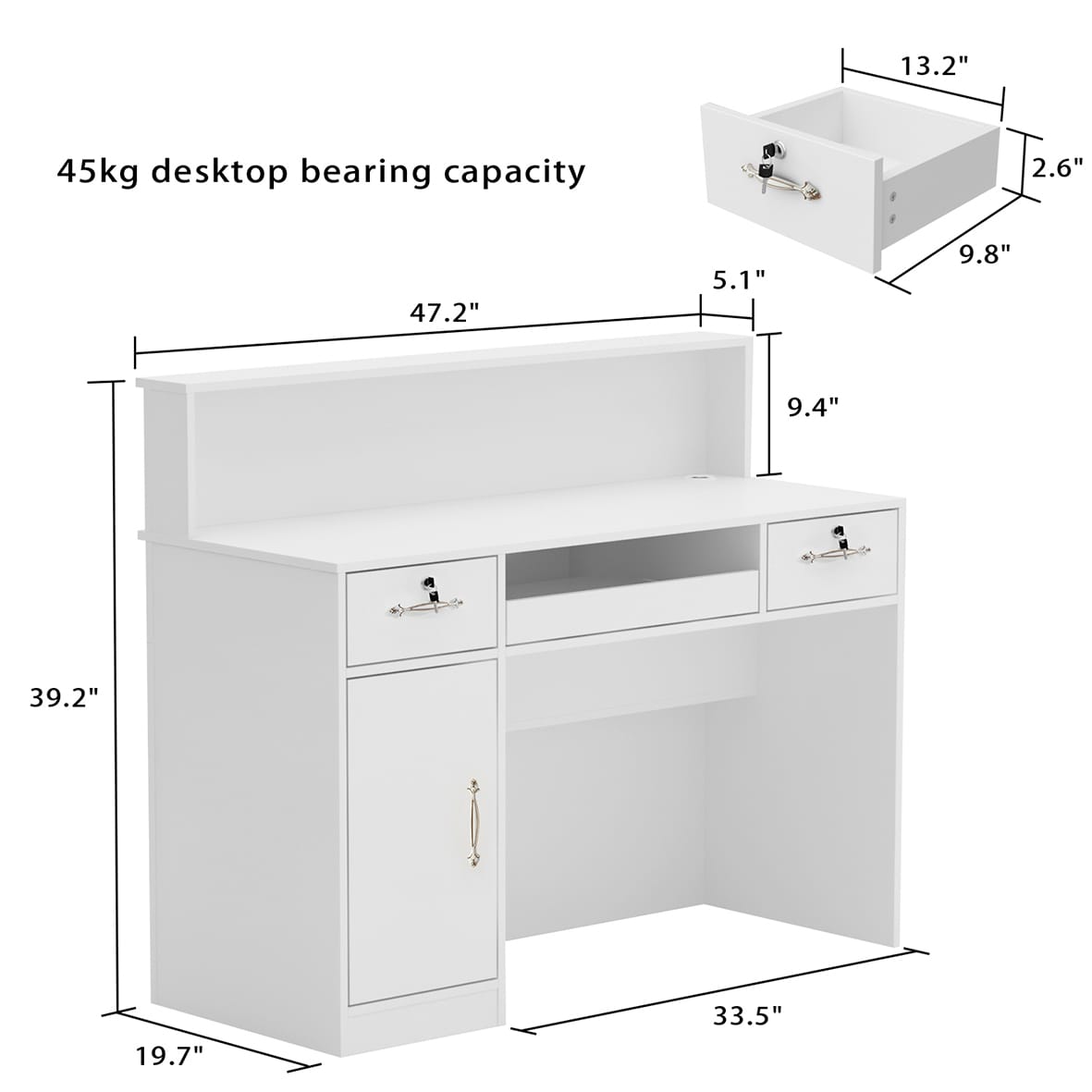 Winado 70 in. H x 18.5 in. W x 55.9 in. D White Plastic Portable Closet with Cube Organizer