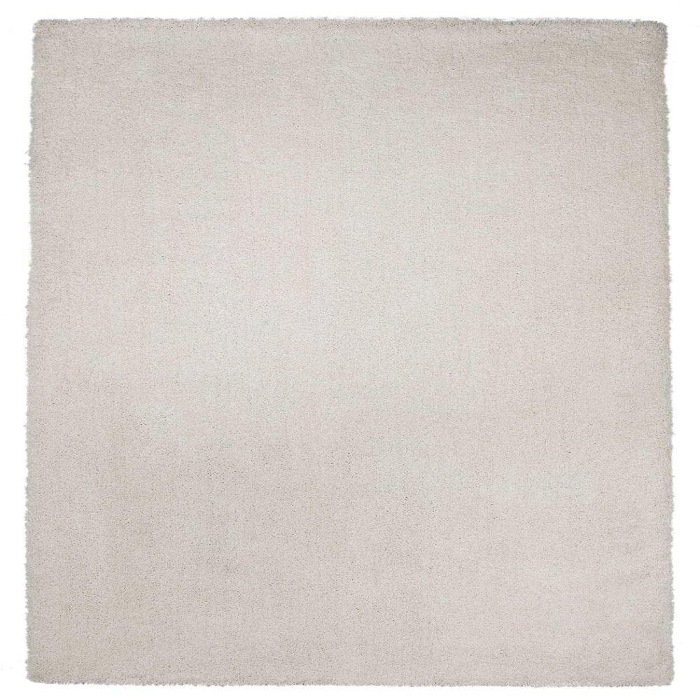 HomeRoots 353924 Bernadette 3 x 5 (ft) Polyester Ivory Rectangular Indoor Solid Area rug