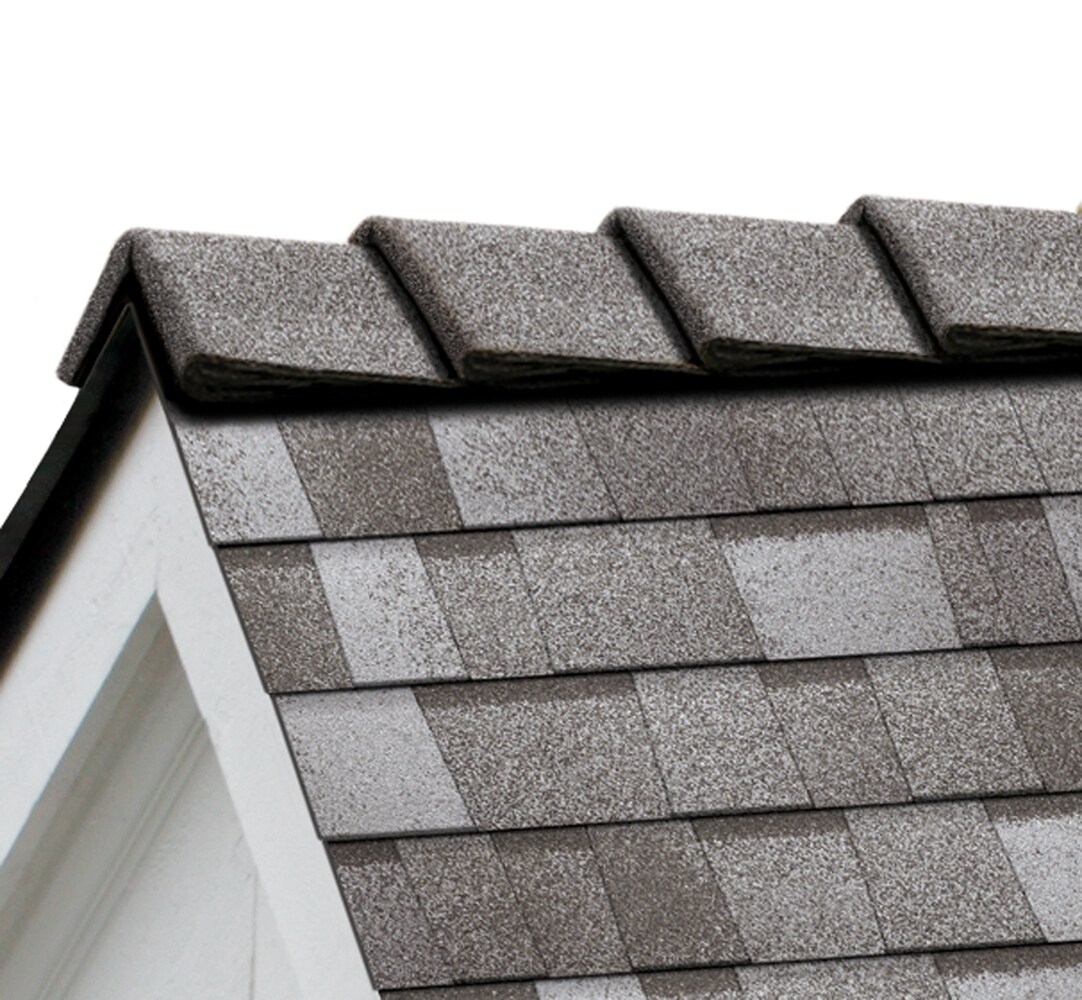 Owens Corning DecoRidge Harbor Fog Hip And Ridge Roof Shingles At Lowes.com