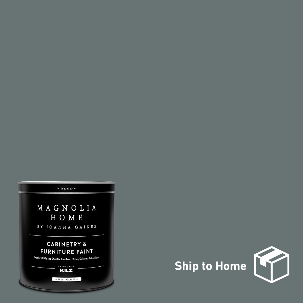 Magnolia Home 00142804  by Joanna Gaines Semi-gloss Duke Gray Enamel ( 1-quart )