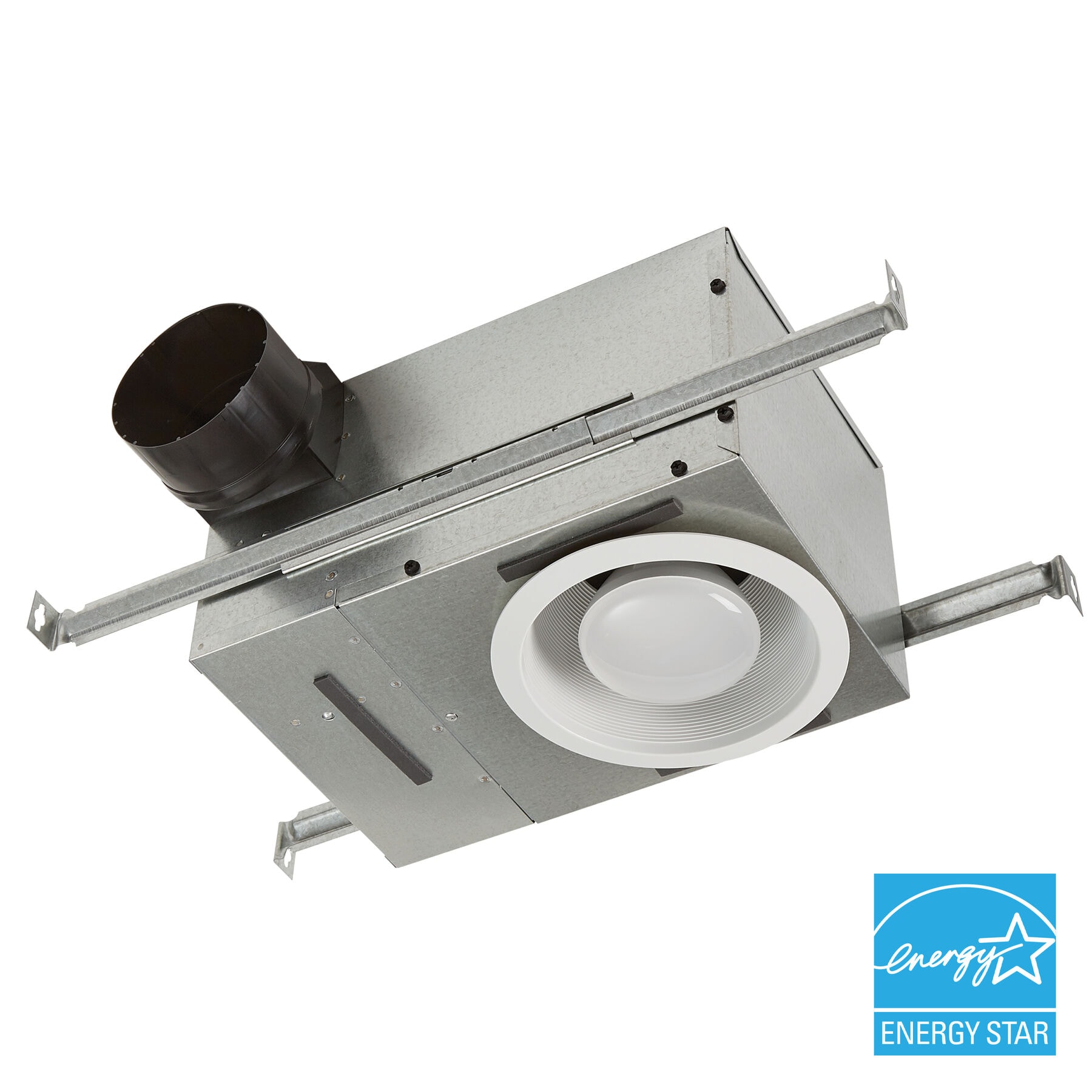 Broan 744 1.5-Sone 70-CFM White Lighted Bathroom fan (ENERGY STAR Certified)