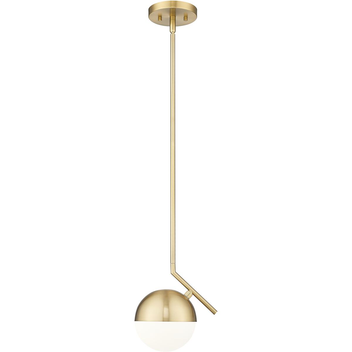 Z-Lite 7517P7-MGLD Realm Sphere 1 Light 85 inch Modern Gold Pendant ...