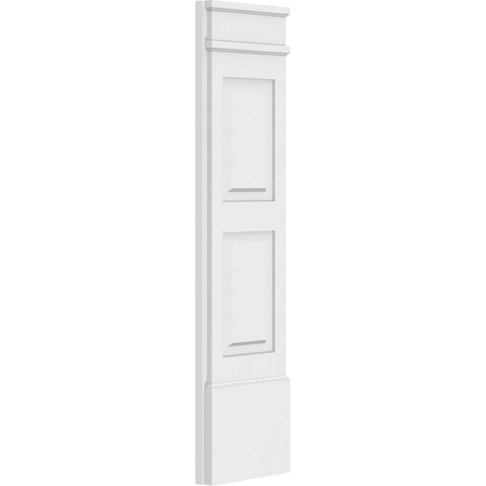 Ekena Millwork PILP12X048DRP02-2 Entry-Door-Casing-Accents - View #4