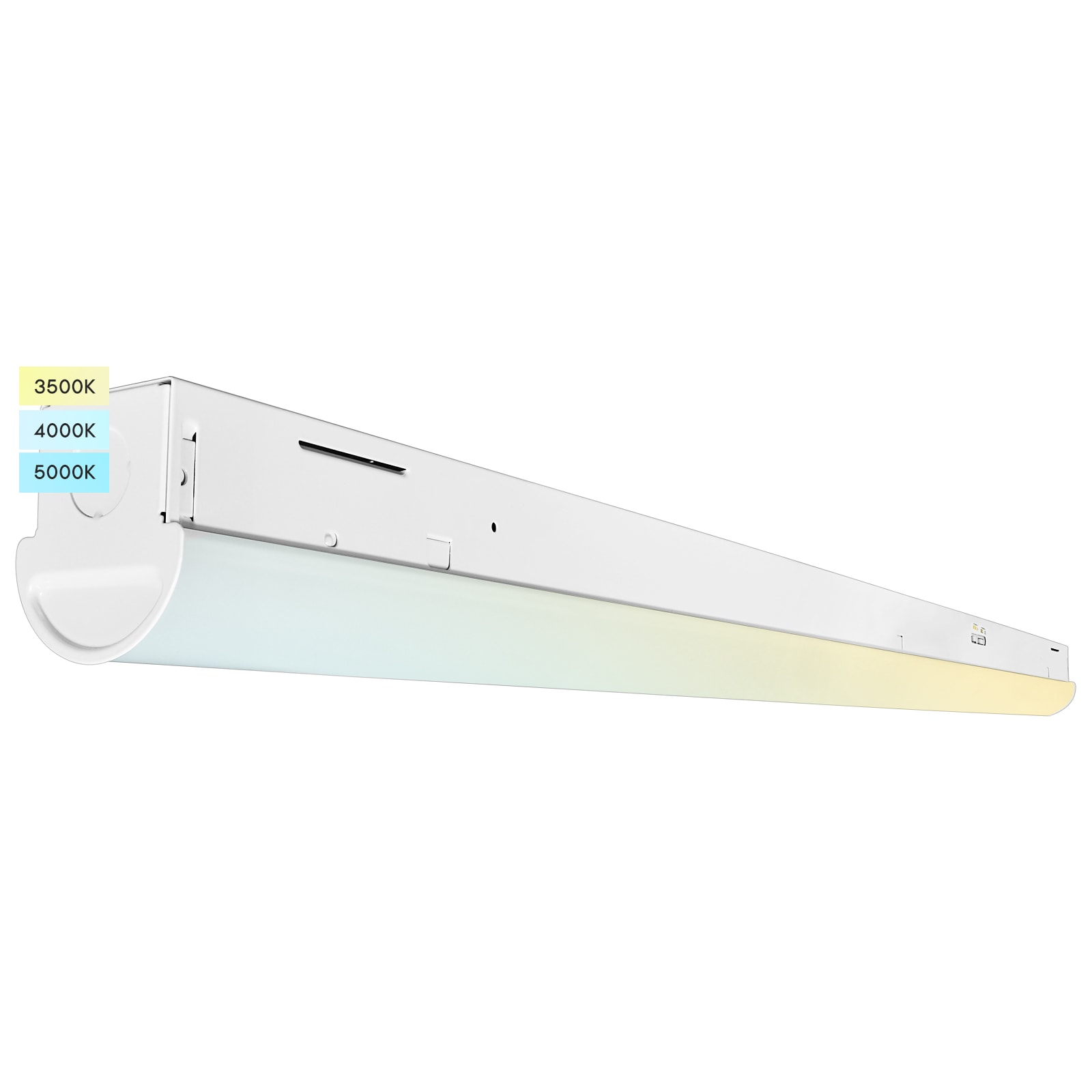 Luxrite LR25185-1PK 4-ft 5940 Lumens White Tunable White LED Linear Garage Shop Light