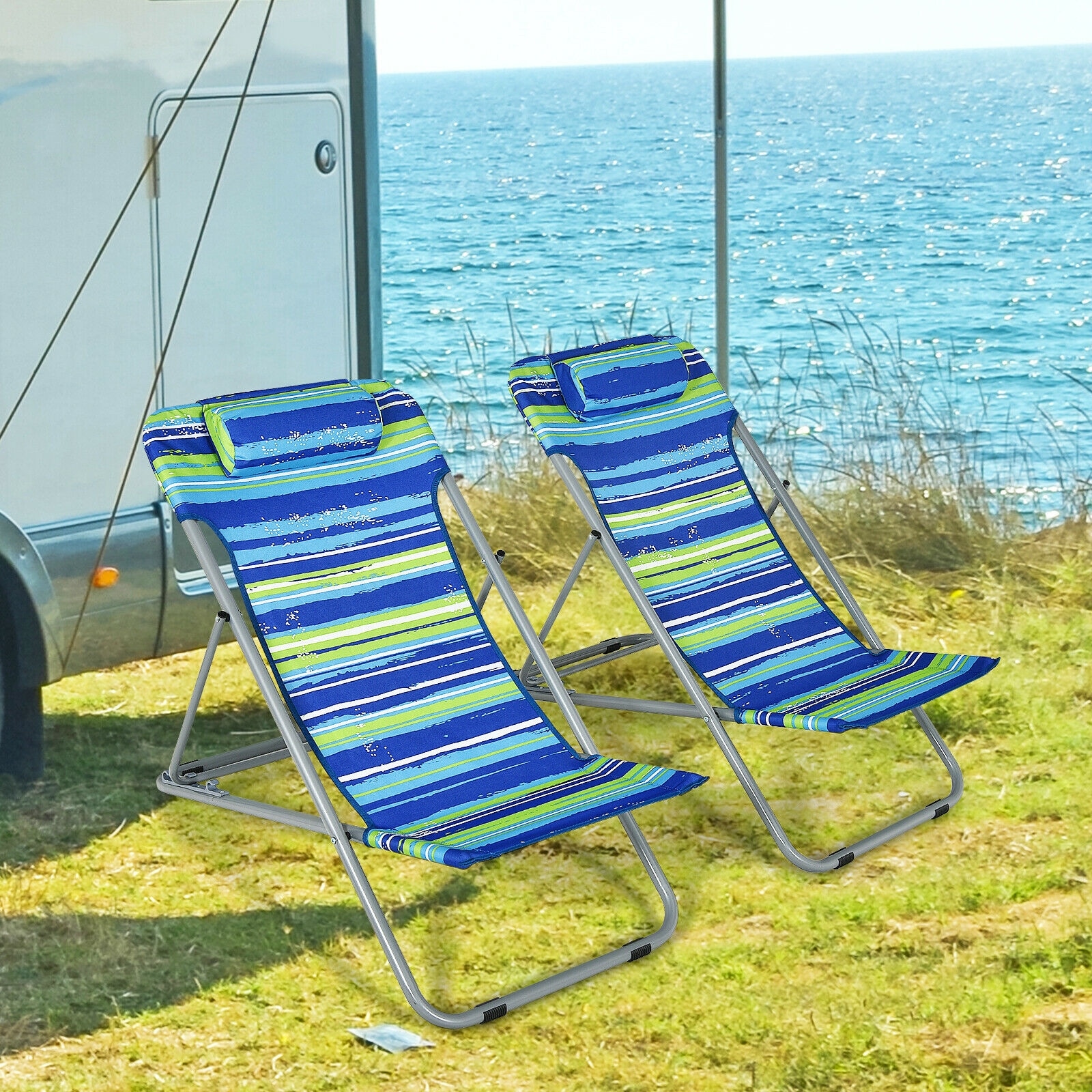 LIVIZA TDJ10015BL-2 Beach-Camping-Chairs - View #6