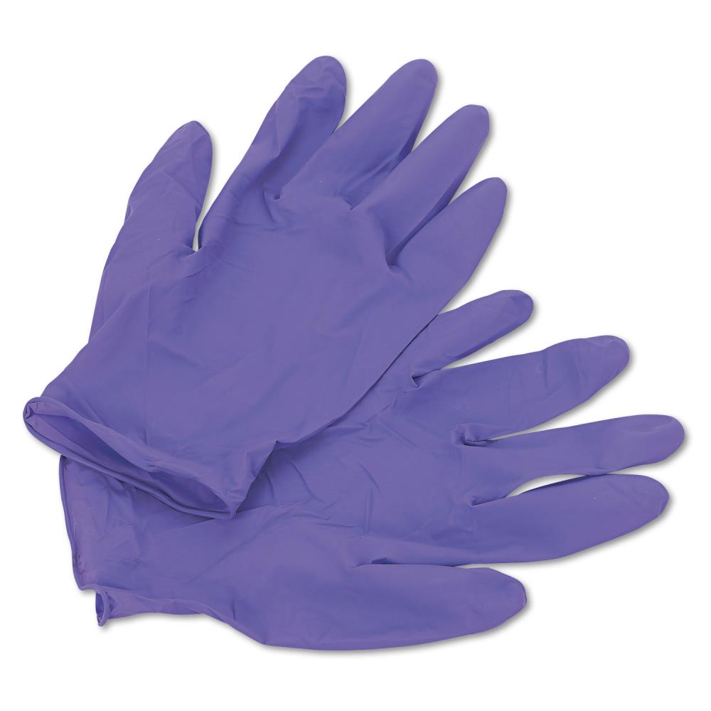 purple dish gloves