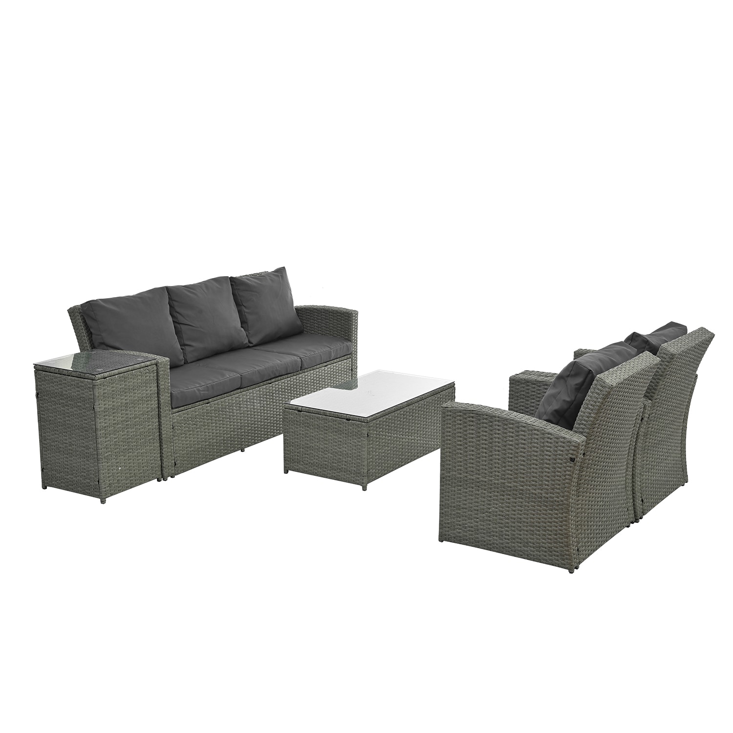SINOFURN SYB790008GY Patio-Conversation-Sets - View #18