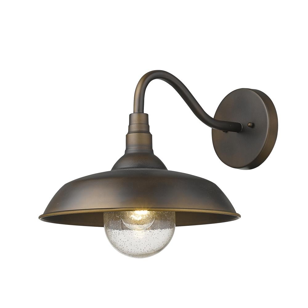 Bronze Dimmable Direct Wired Electric Sconce