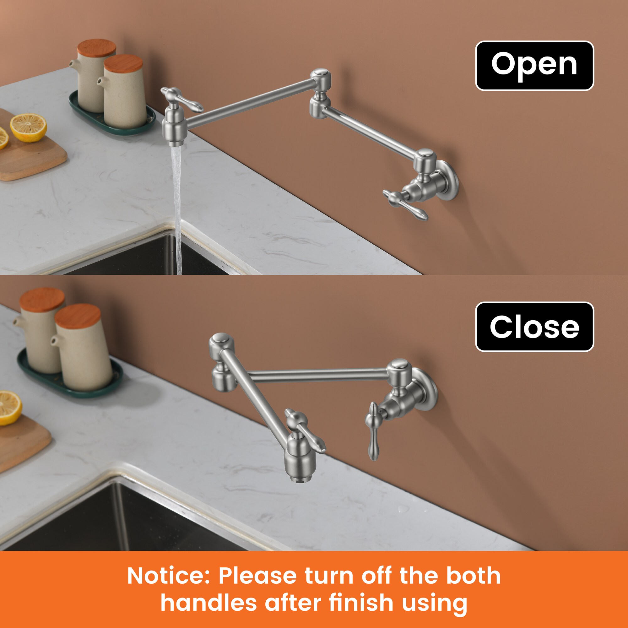 WELLFOR SMG-11009BN Kitchen-Faucets - View #9