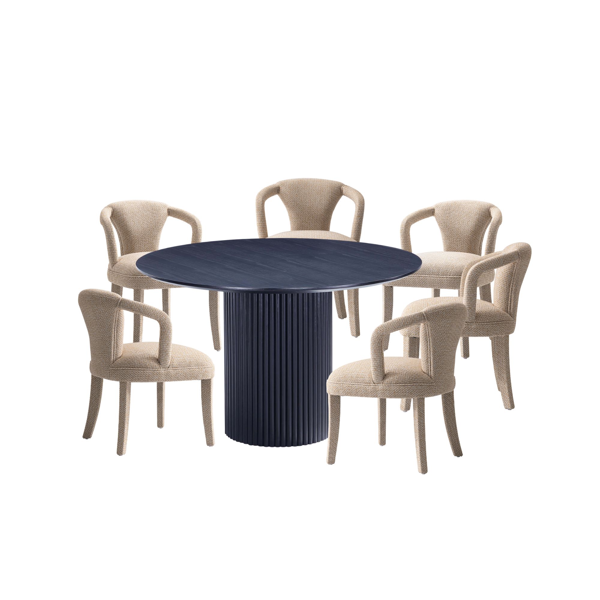 Manhattan Comfort 6-DT05DC088AR-BKGD Dining-Sets - View #2