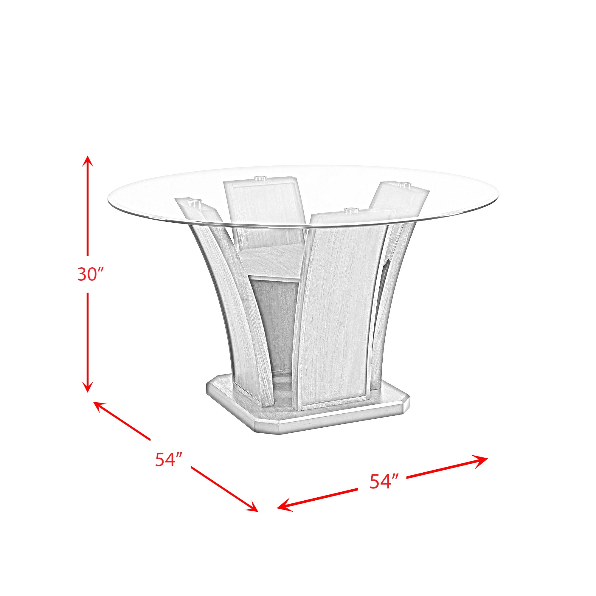 Picket House Furnishings DPR300RDTTB Dining-Tables - View #7